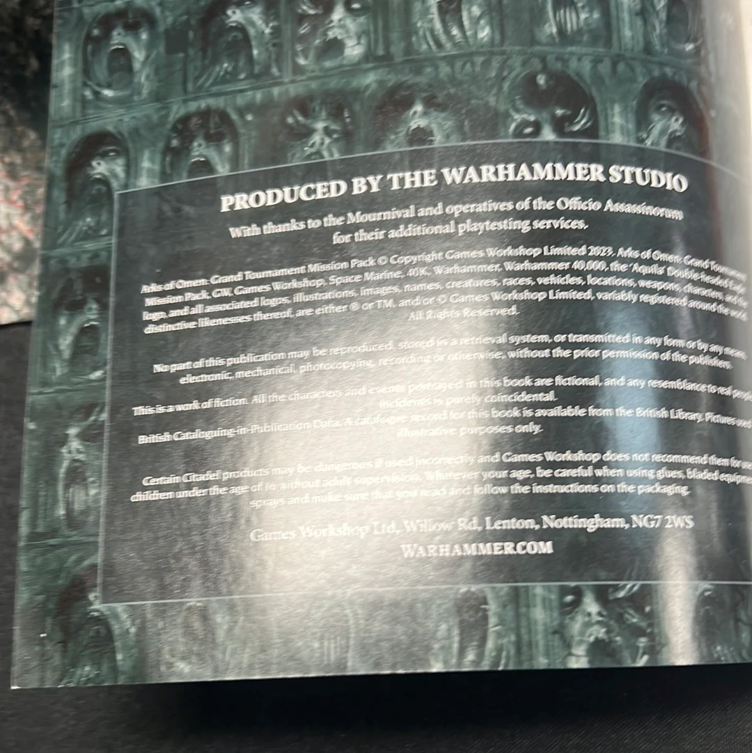 Arks Of Omen: Mission Pack, Used - Image 3