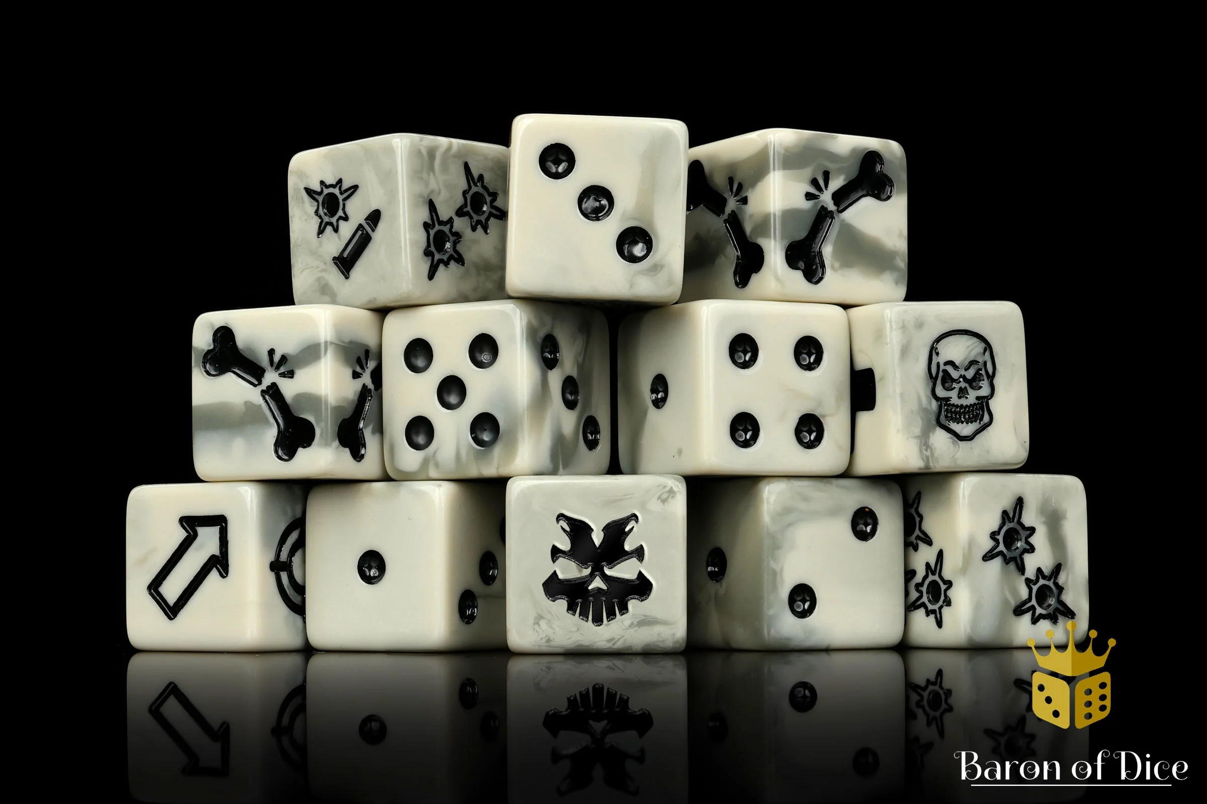 Ash Wasteland, Skirmish Set, Dice - Image 2