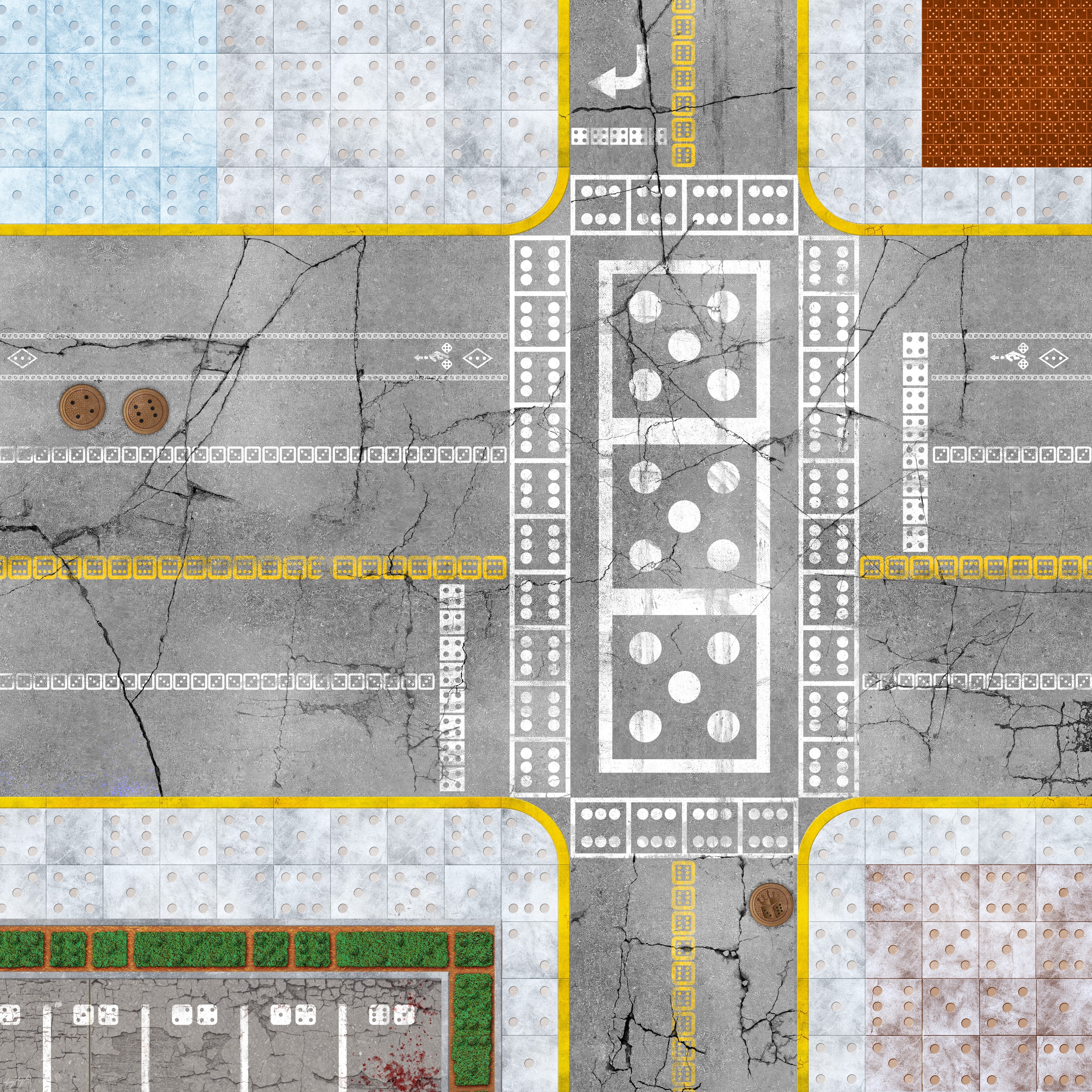 Baron Exclusive Battle Mat, 36" X 36" - Image 2