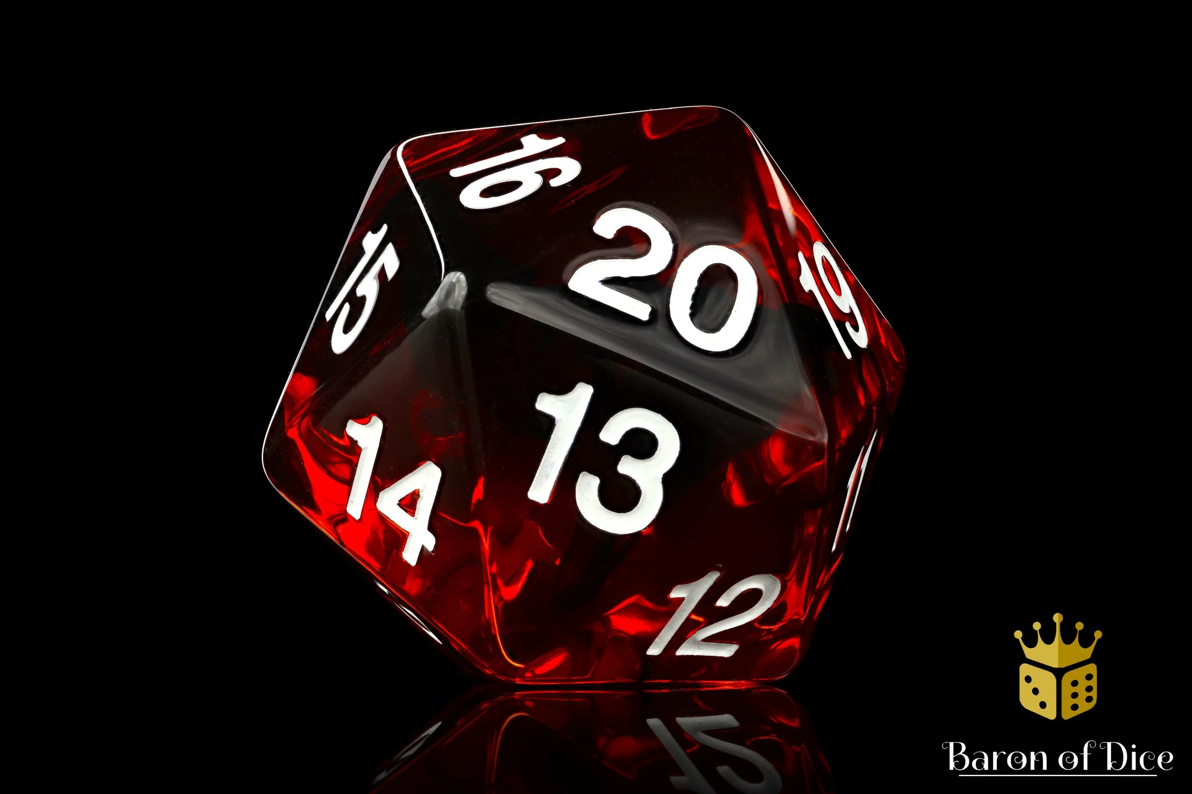 Big Ass D20 - Red Fire - Image 2