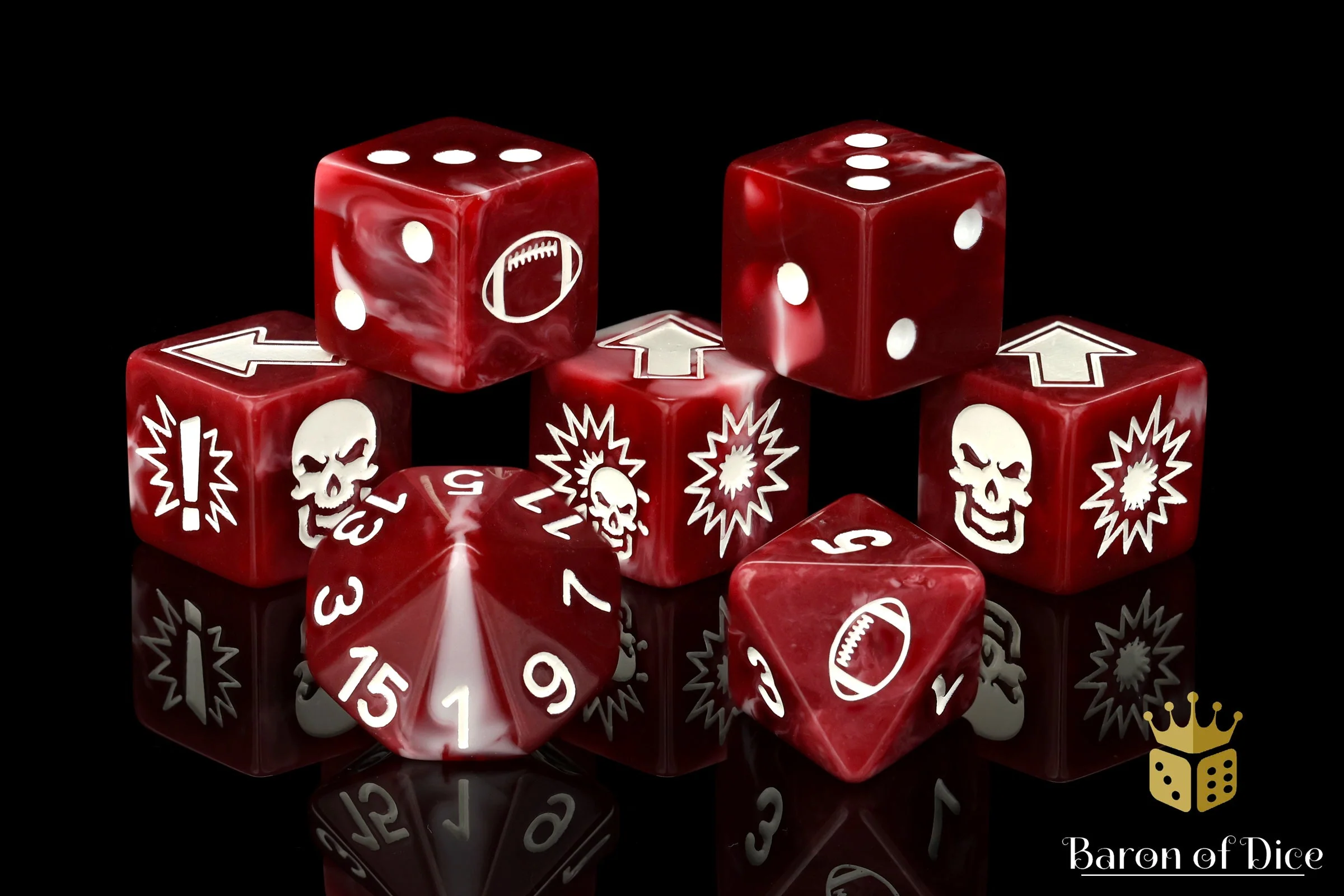Bloody, Football Dice Sets - Image 10
