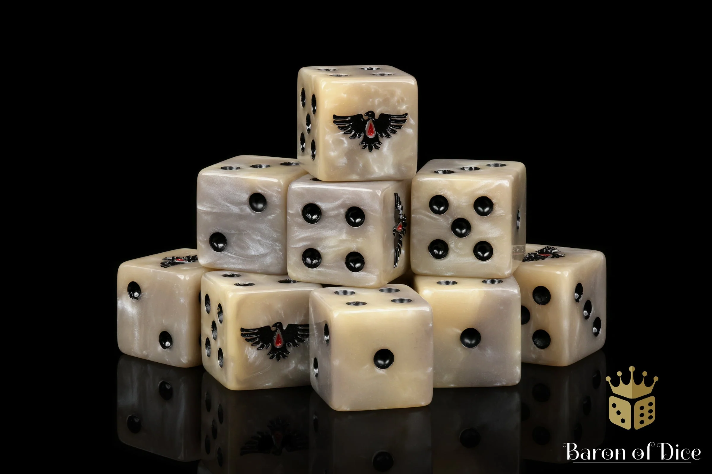 Bloody Raven 16Mm Dice - Image 6