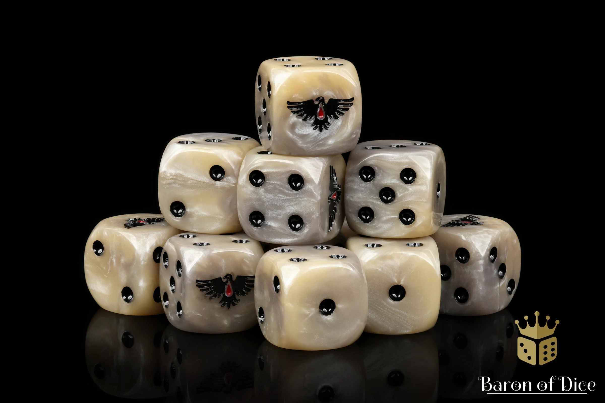 Bloody Raven 16Mm Dice - Image 8
