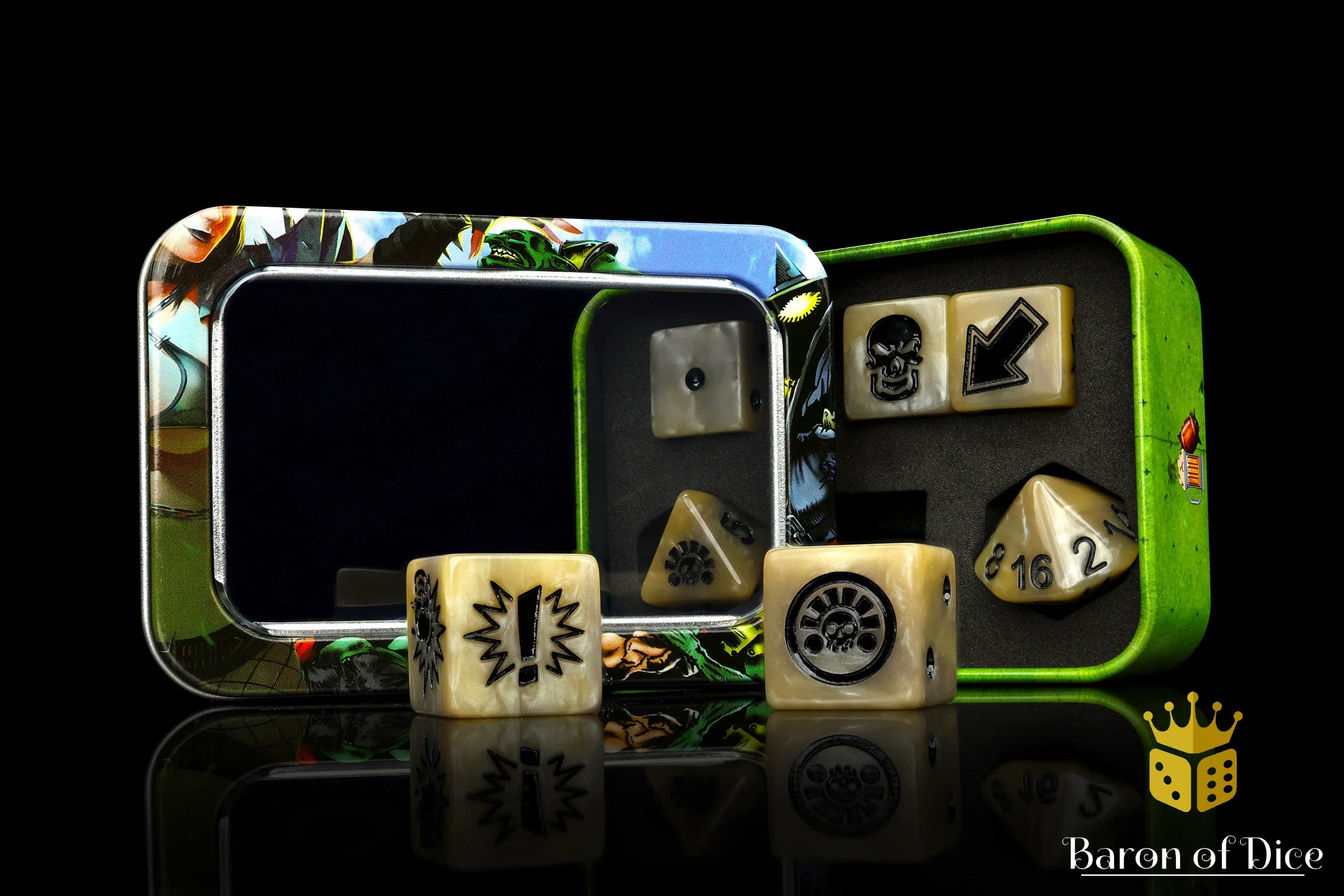 Bone, Football Dice Sets - Image 2