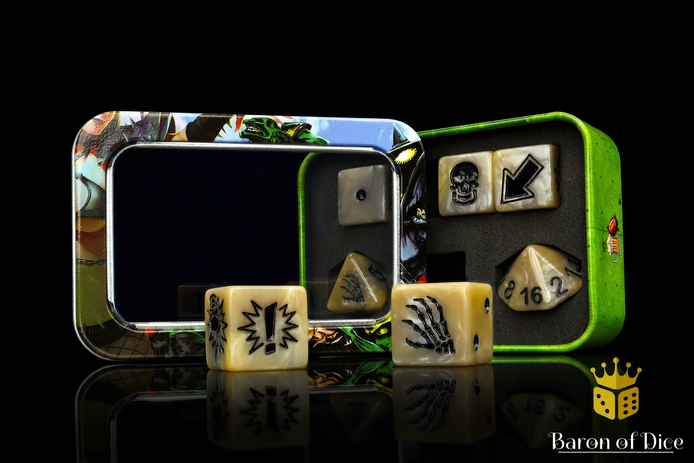Bone, Football Dice Sets - Image 3