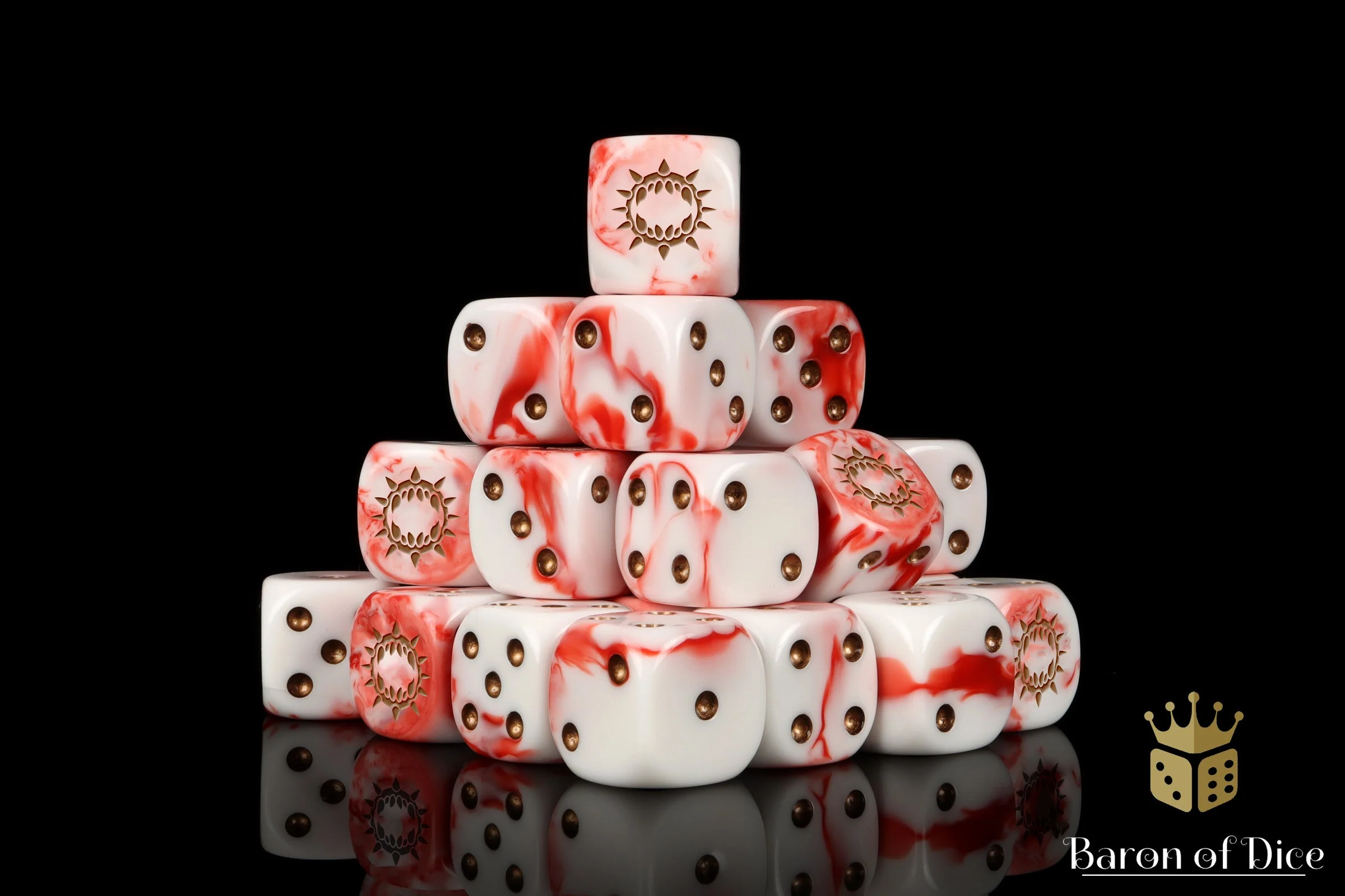 Carnage, White, Dice - Image 2