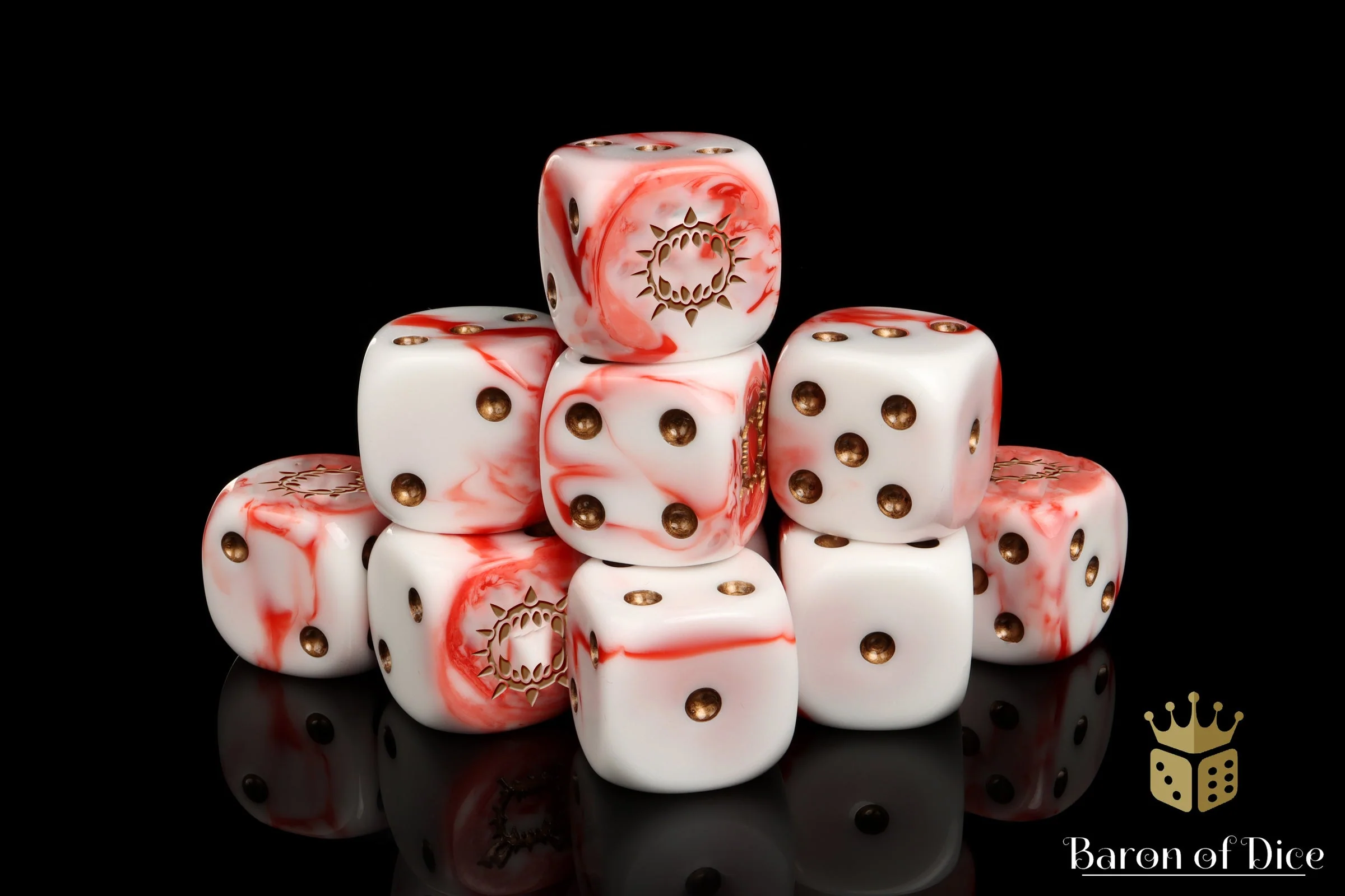 Carnage, White, Dice - Image 7