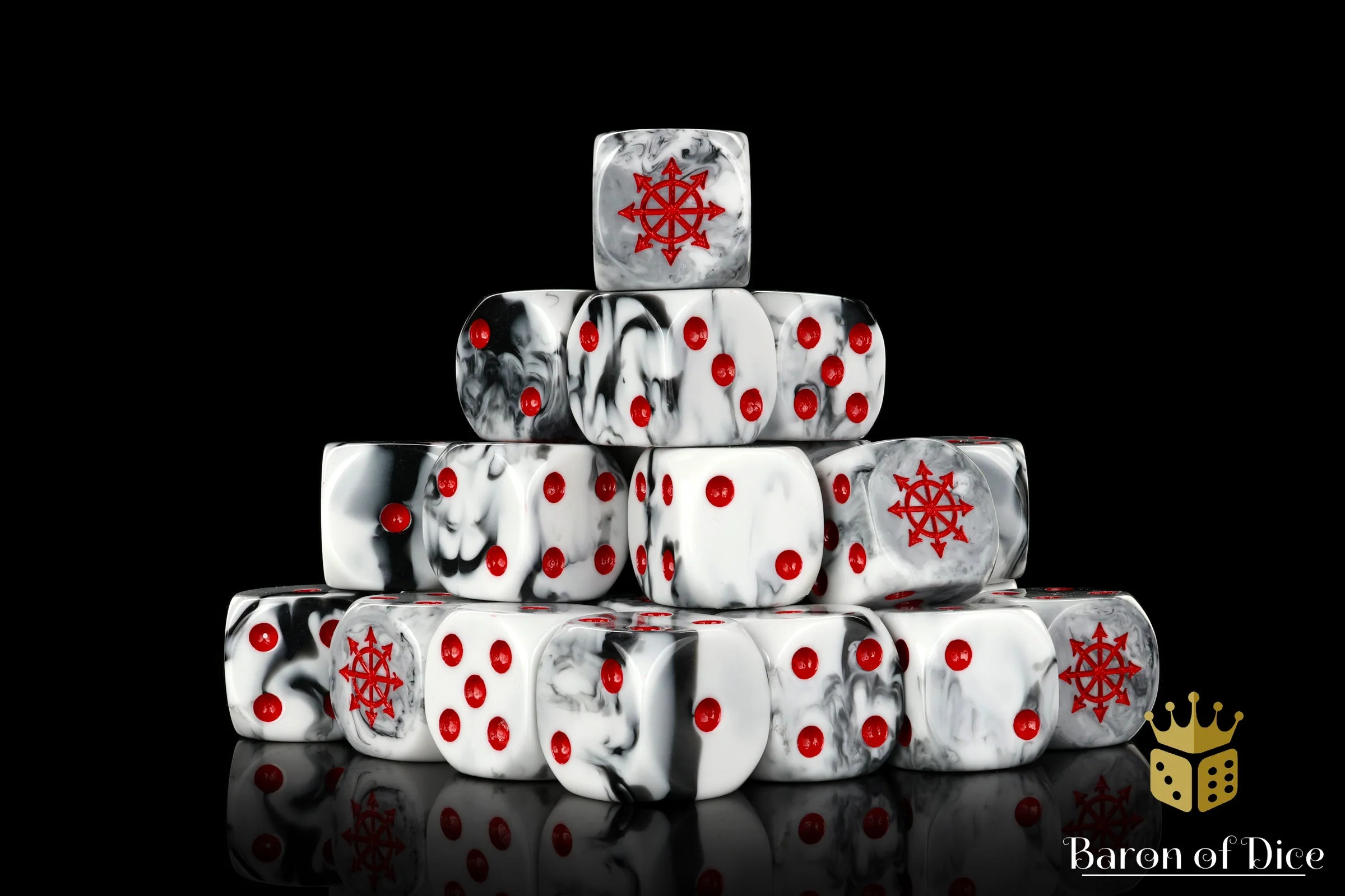 Chaos Demon, Marbled, Dice - Image 2