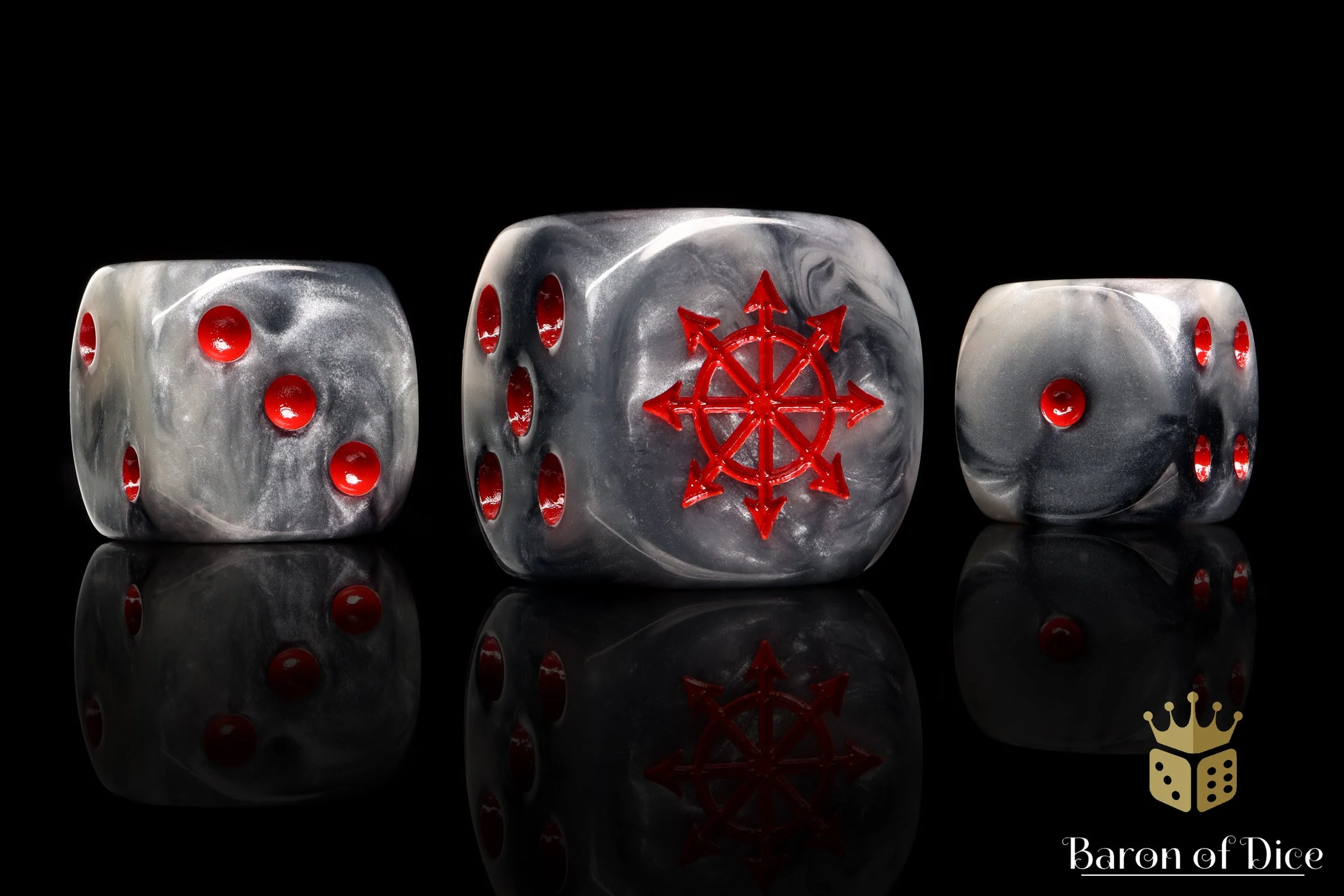 Chaos Demon, Red Star, Dice - Image 2