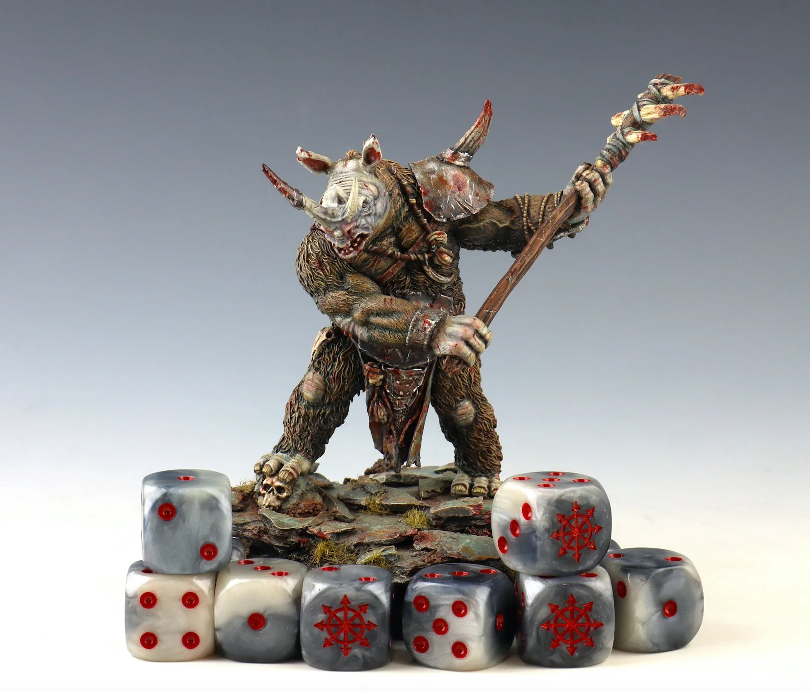 Chaos Demon, Red Star, Dice - Image 6