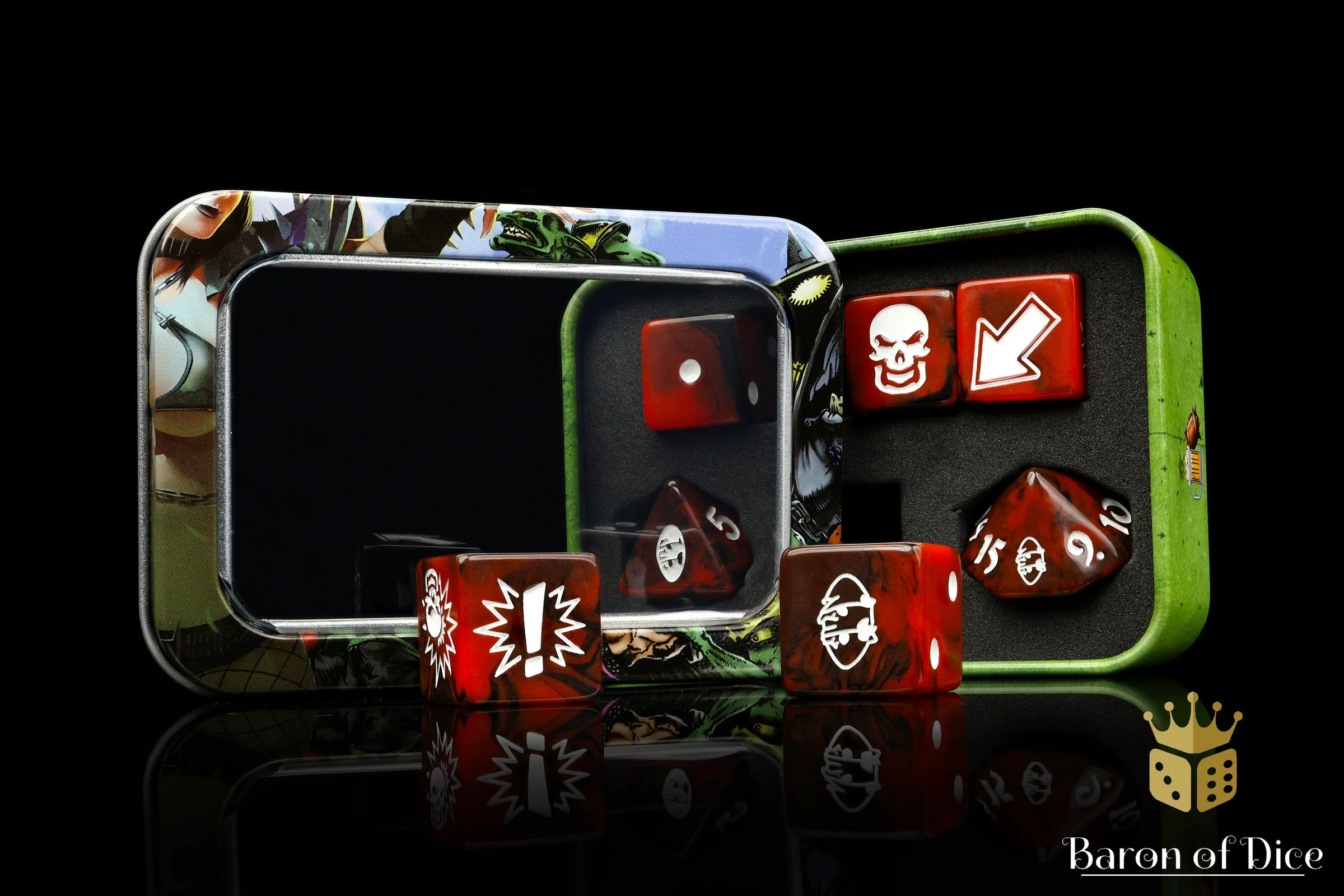 Chaos Red, Football Dice Sets - Image 10