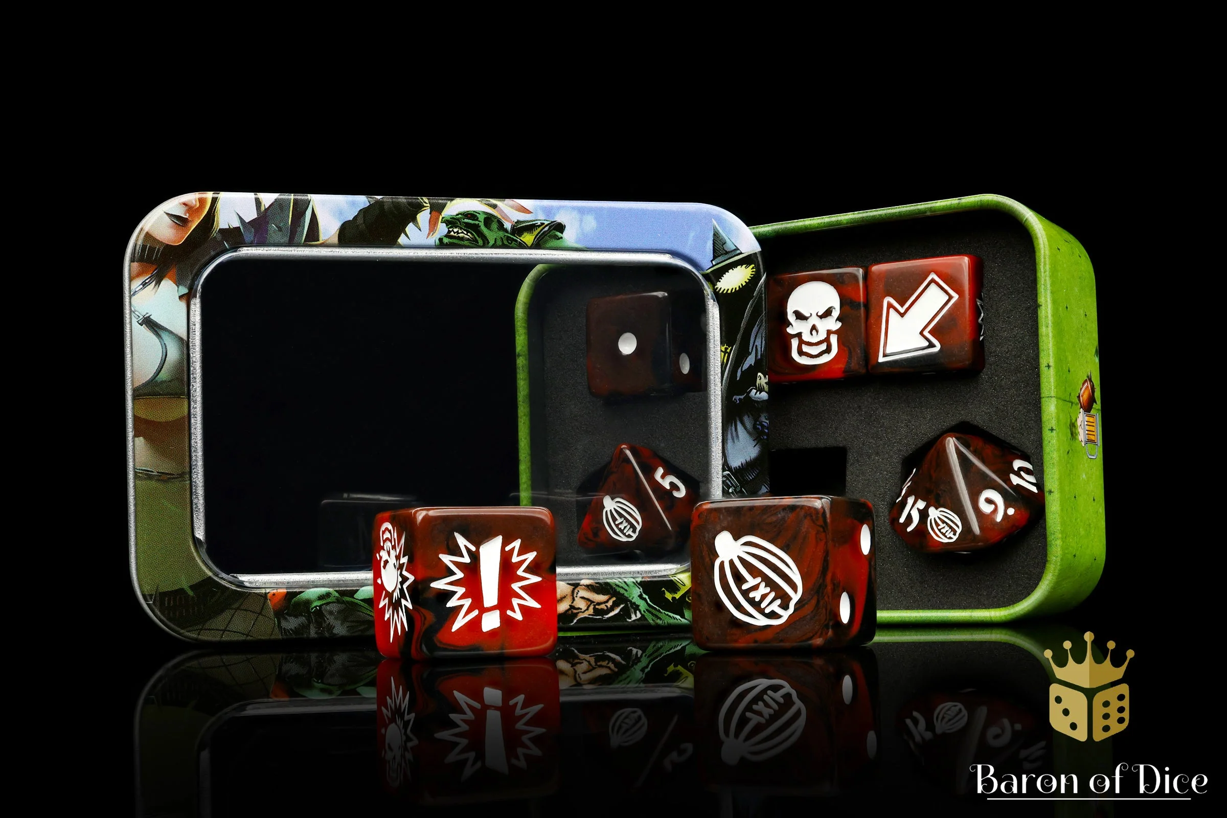 Chaos Red, Football Dice Sets - Image 12