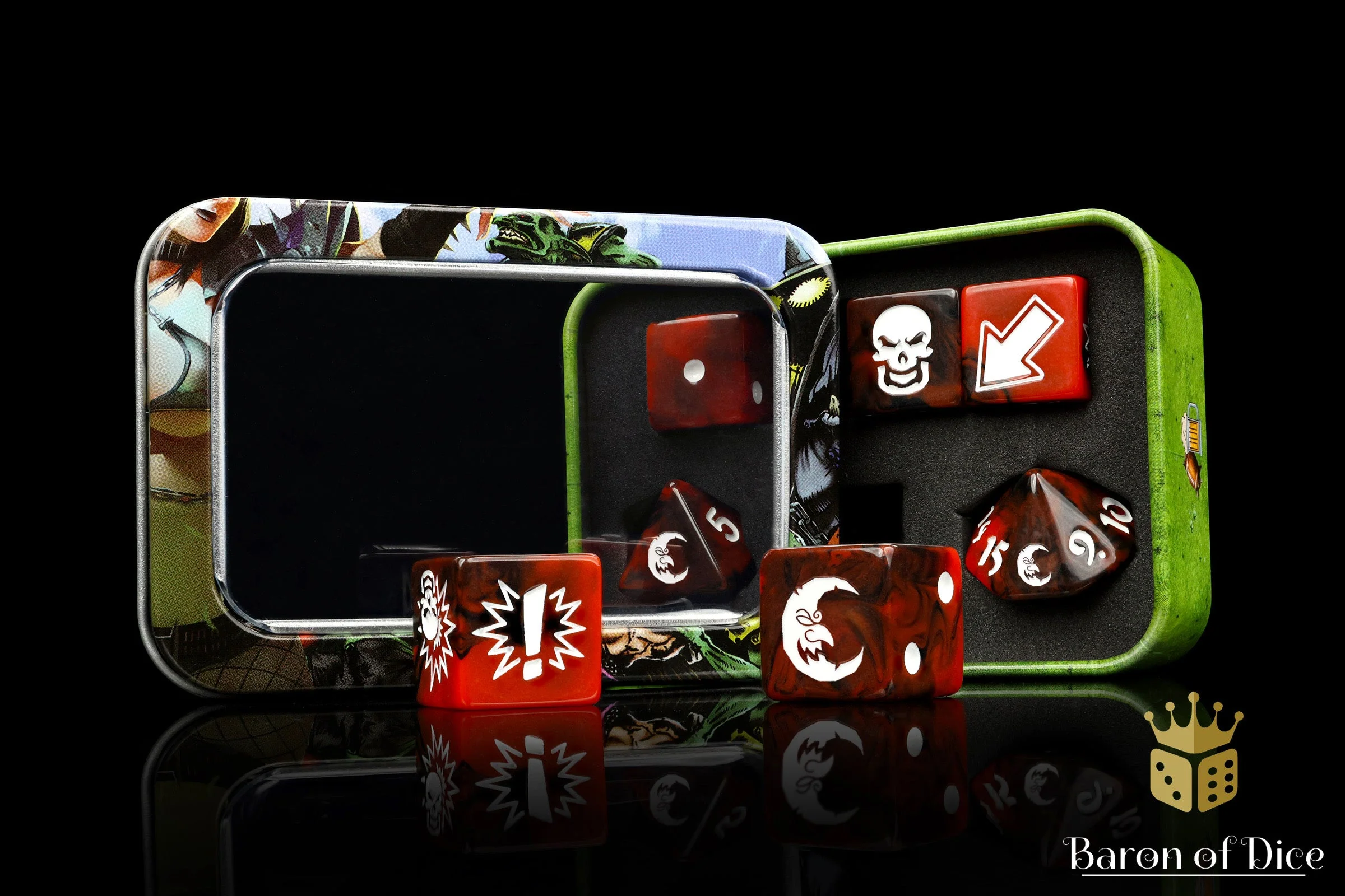 Chaos Red, Football Dice Sets - Image 14