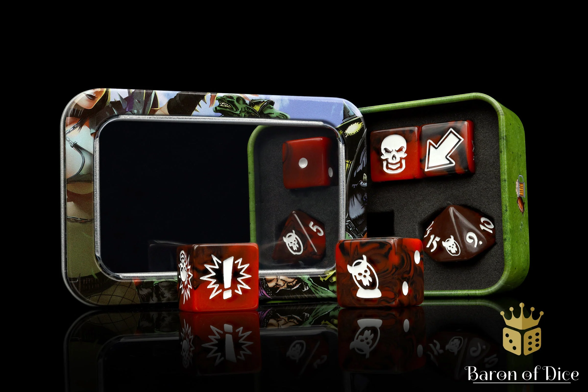 Chaos Red, Football Dice Sets - Image 8