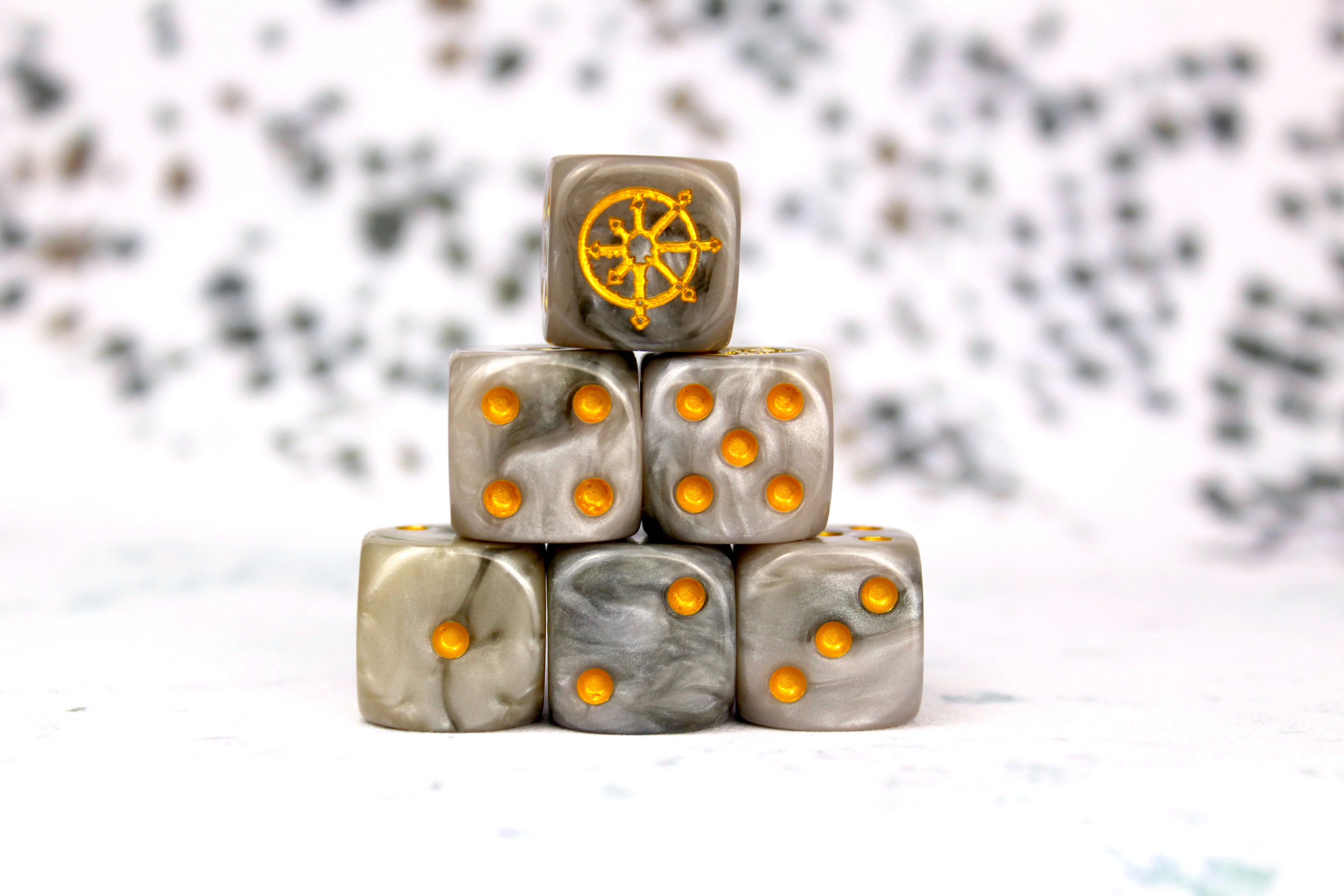 Chaos Silver Demon 16Mm Dice - Image 5