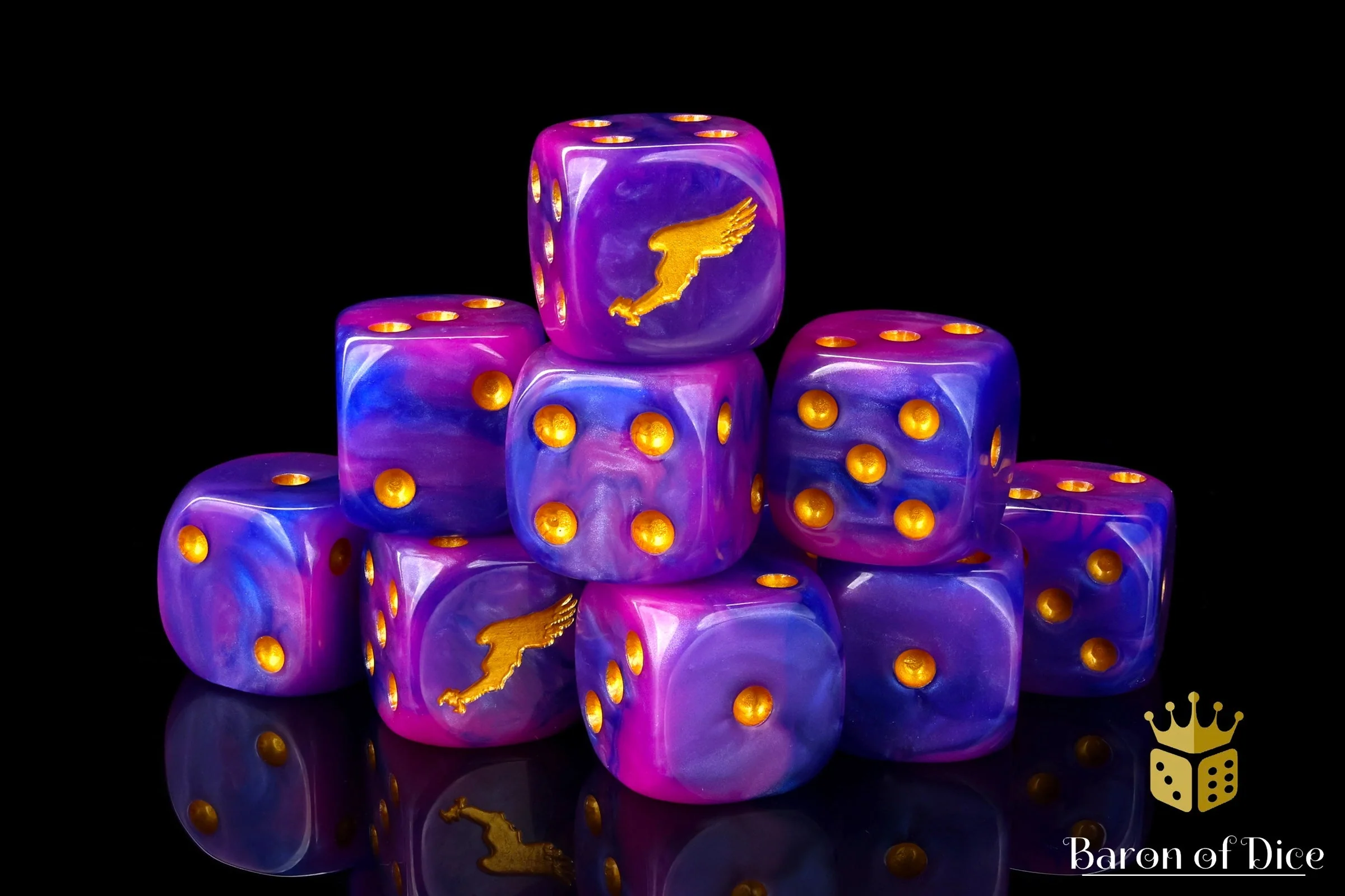 Children Of Profligacy, Gold Inlay Dice - Image 7