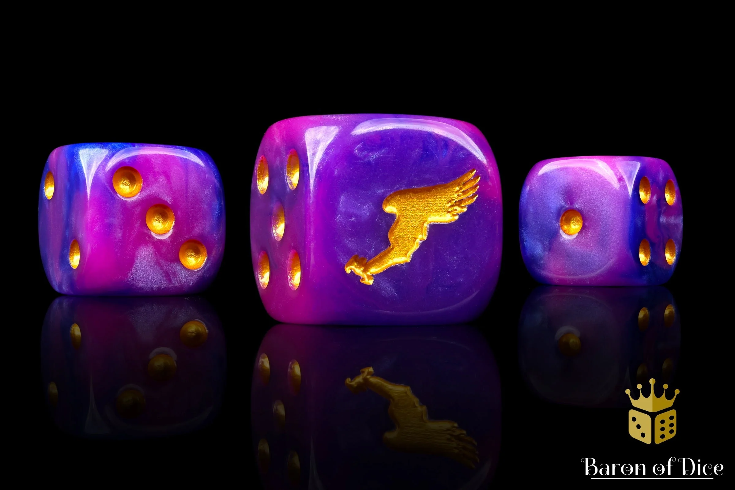 Children Of Profligacy, Gold Inlay Dice - Image 8