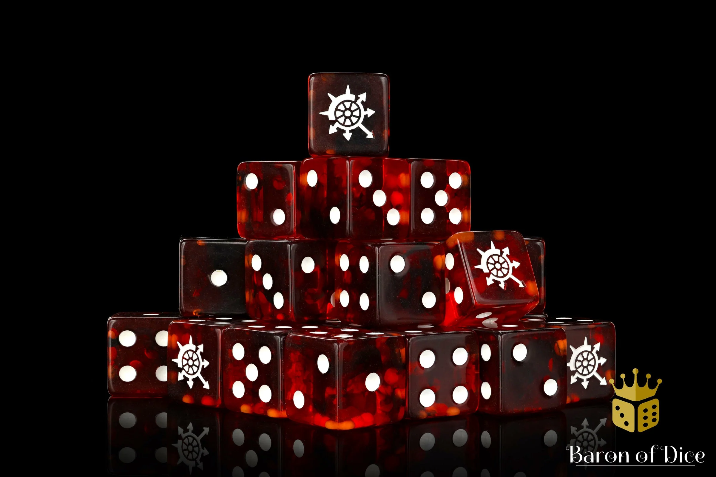 Cogs Of Chaos, Blood Red, 16Mm Dice - Image 4