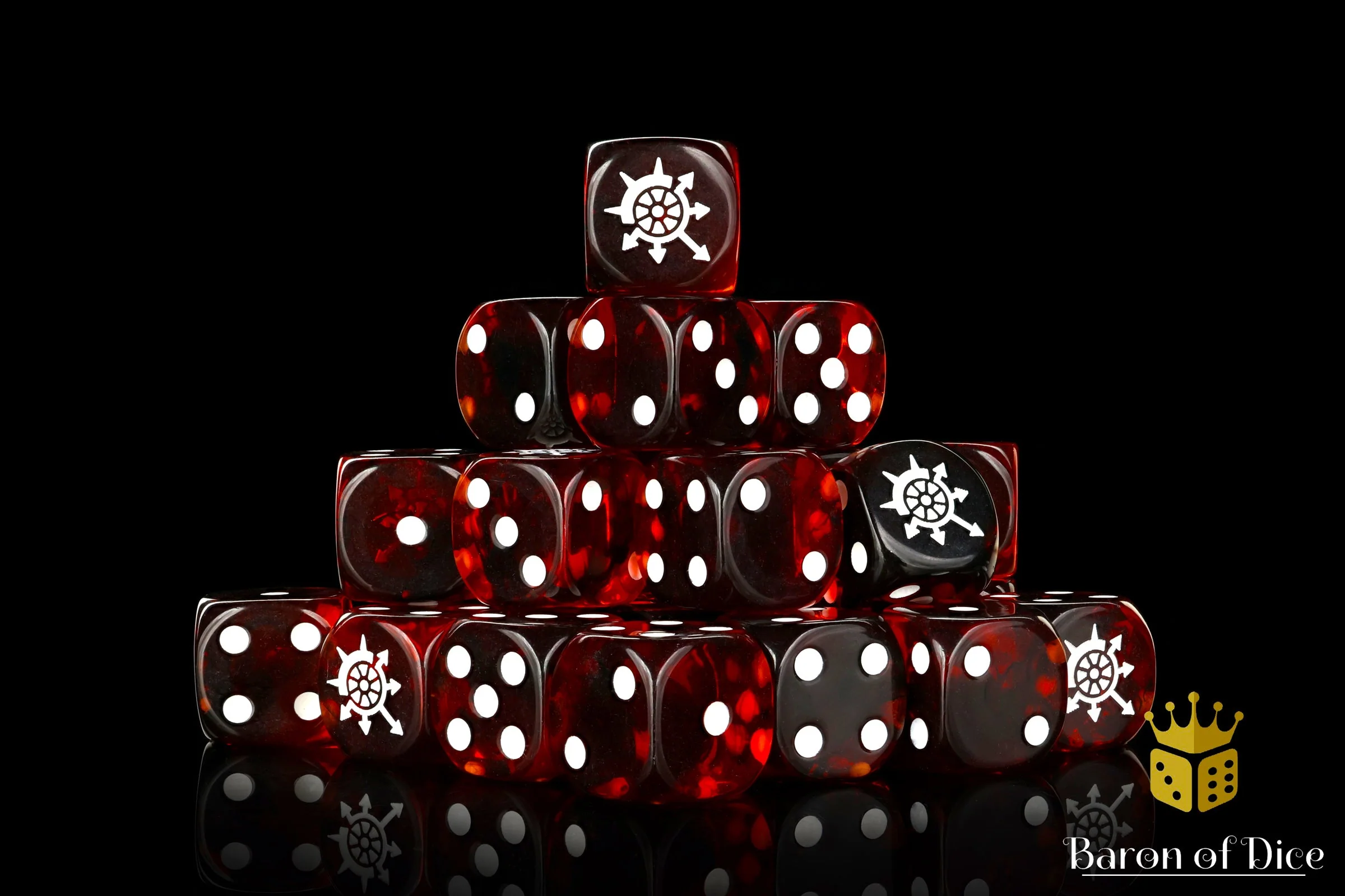Cogs Of Chaos, Blood Red, 16Mm Dice - Image 5