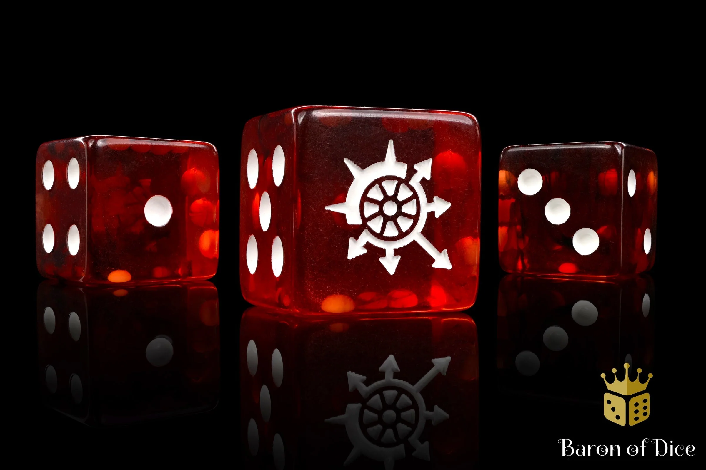 Cogs Of Chaos, Blood Red, 16Mm Dice - Image 6