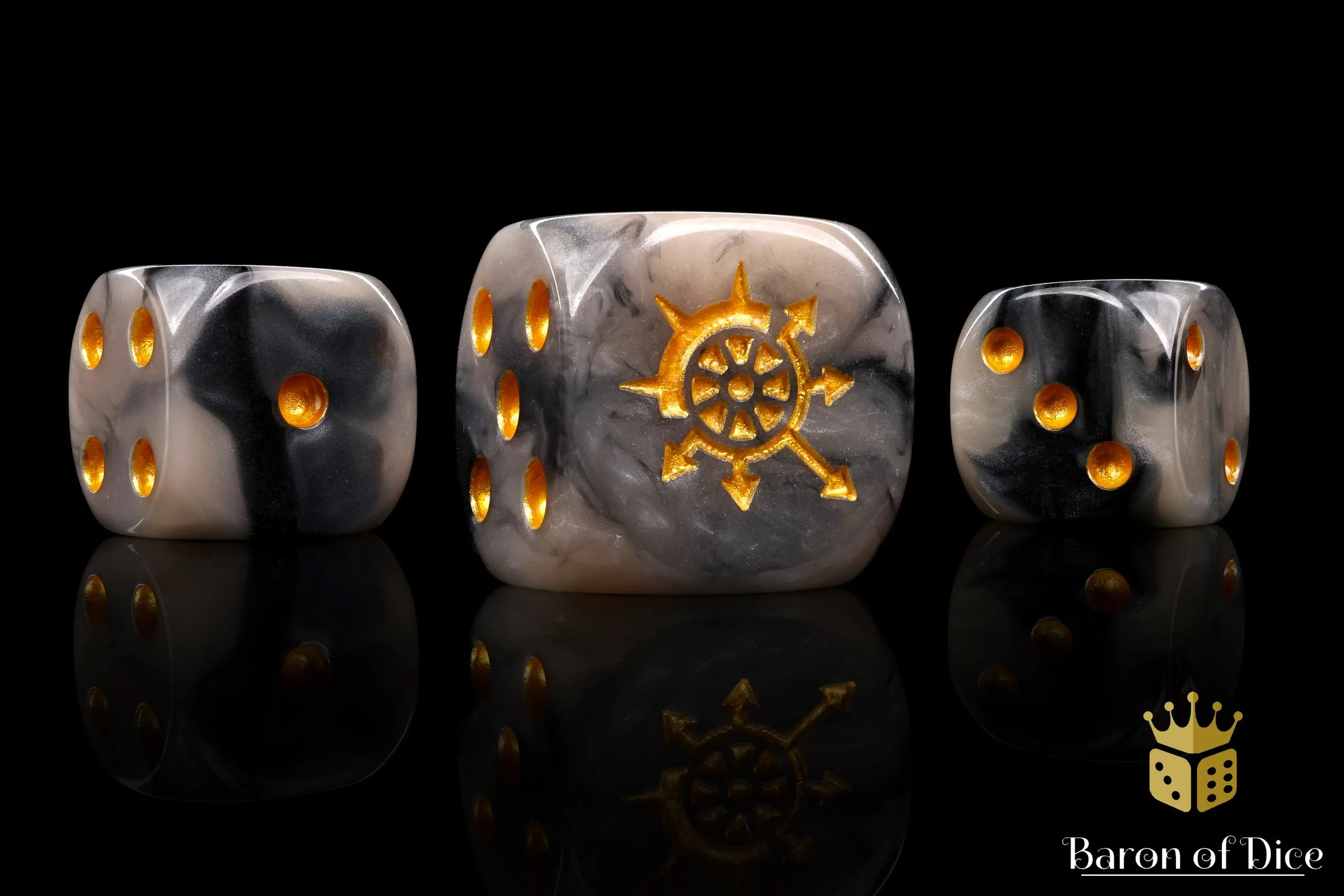 Cogs Of Chaos, Corrupted Steel, 16Mm Dice - Image 6