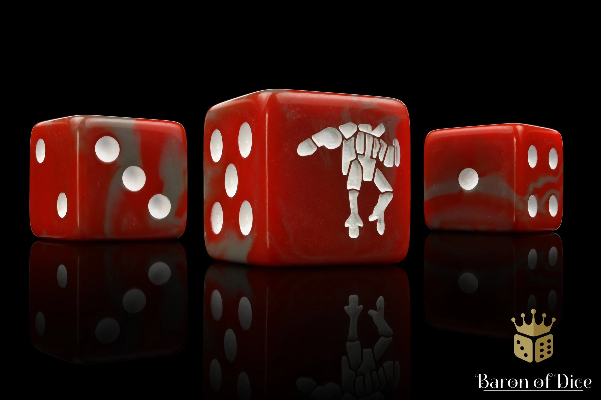 Crisis Robot, Red 16Mm Dice - Image 2