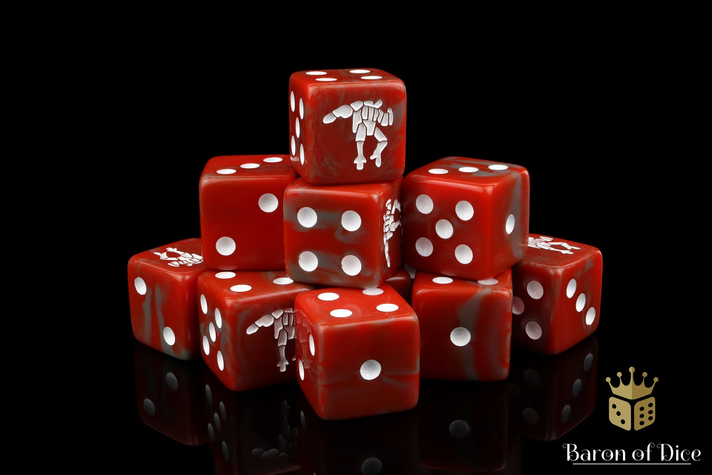 Crisis Robot, Red 16Mm Dice - Image 4