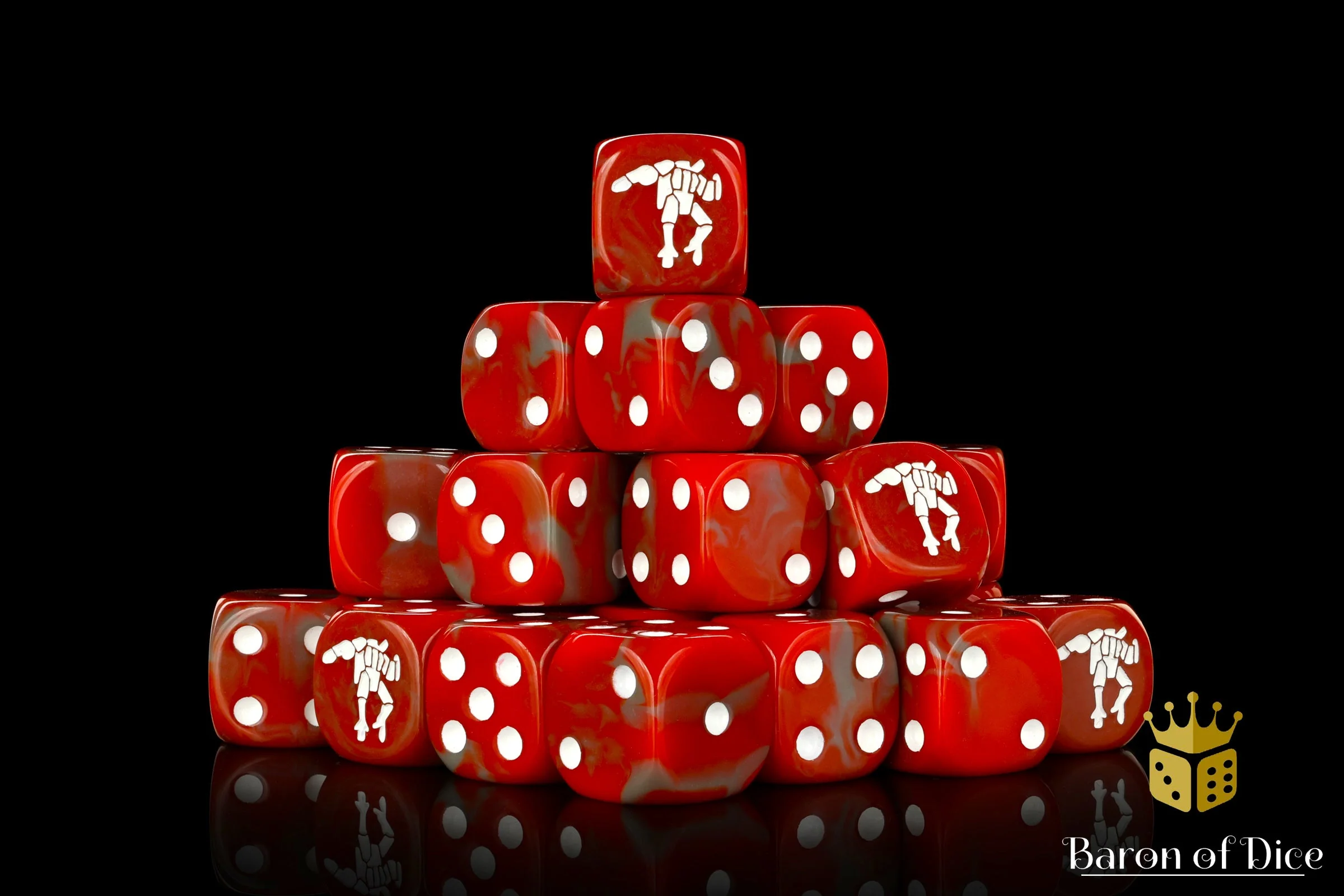 Crisis Robot, Red 16Mm Dice - Image 7