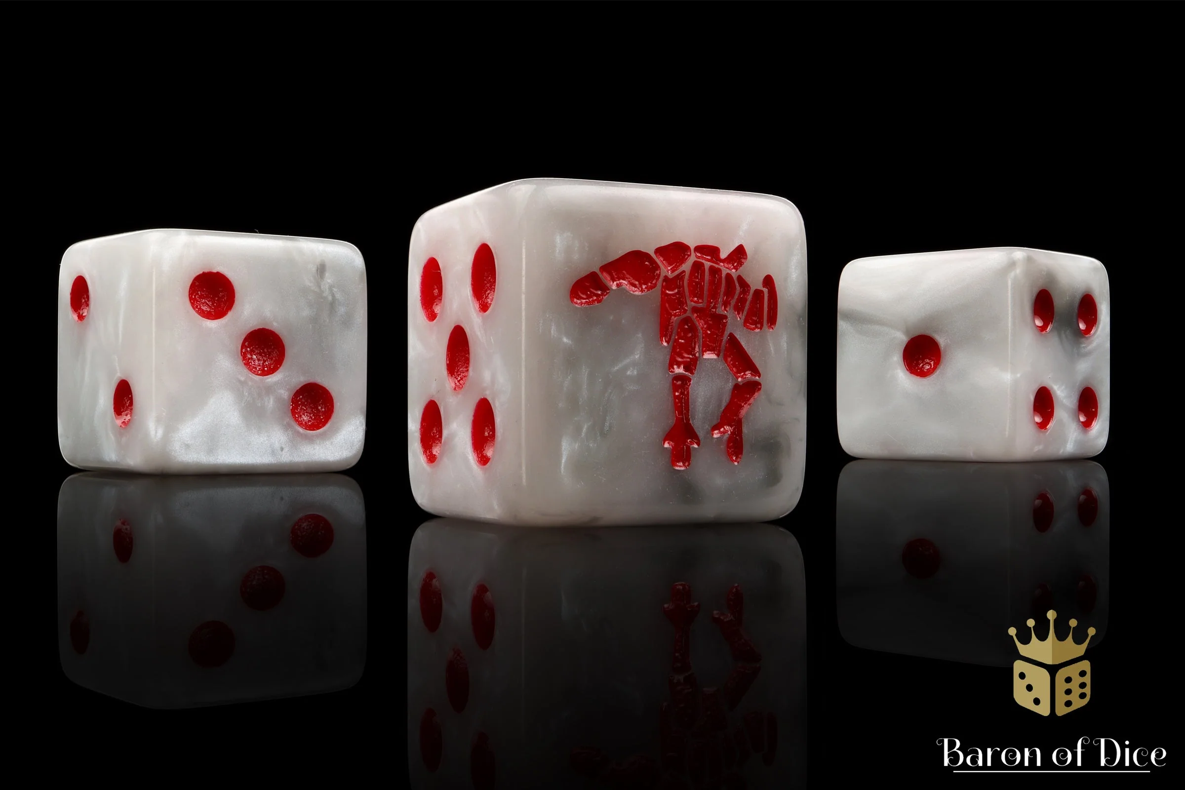 Crisis Robot, White 16Mm Dice - Image 2