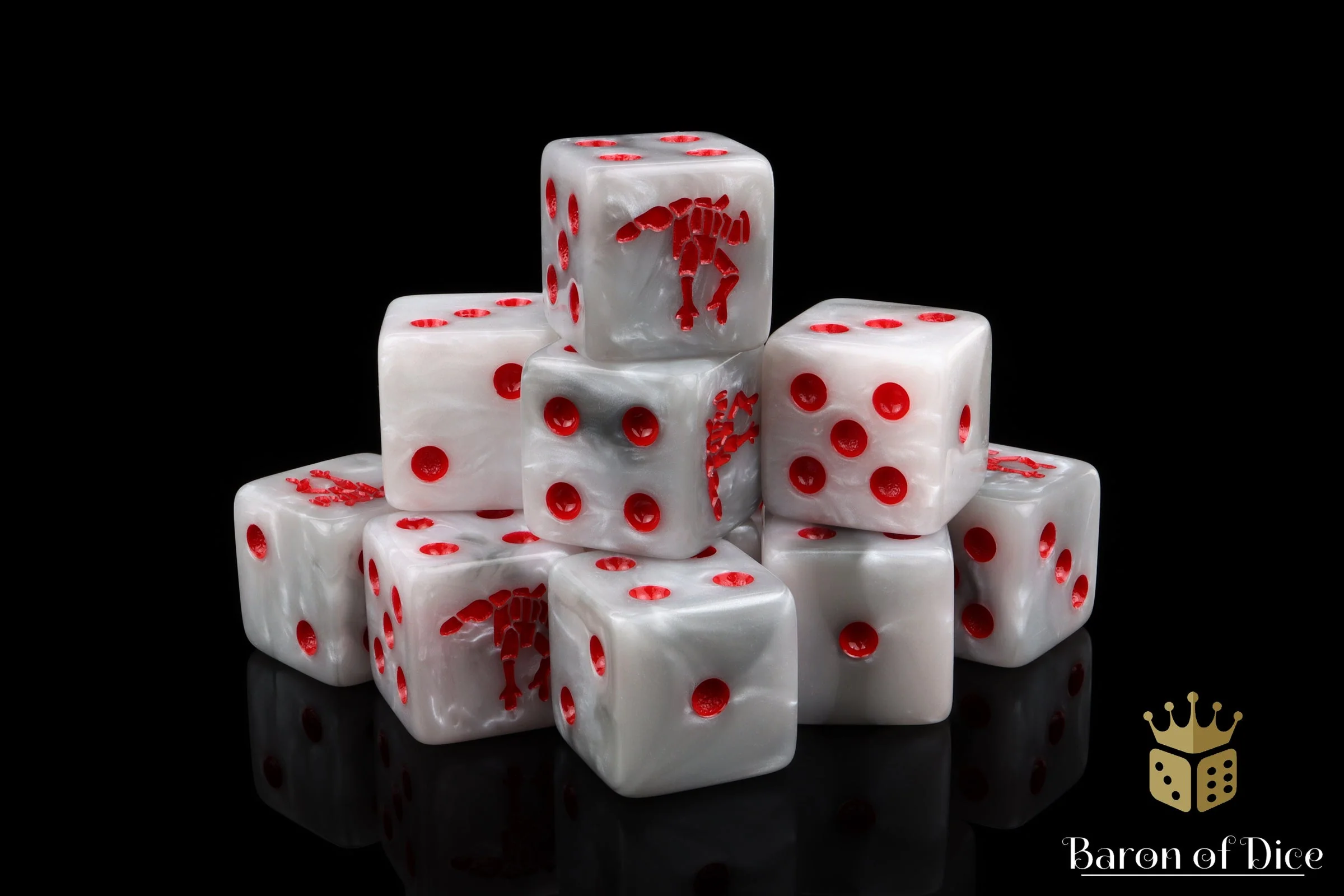 Crisis Robot, White 16Mm Dice - Image 4