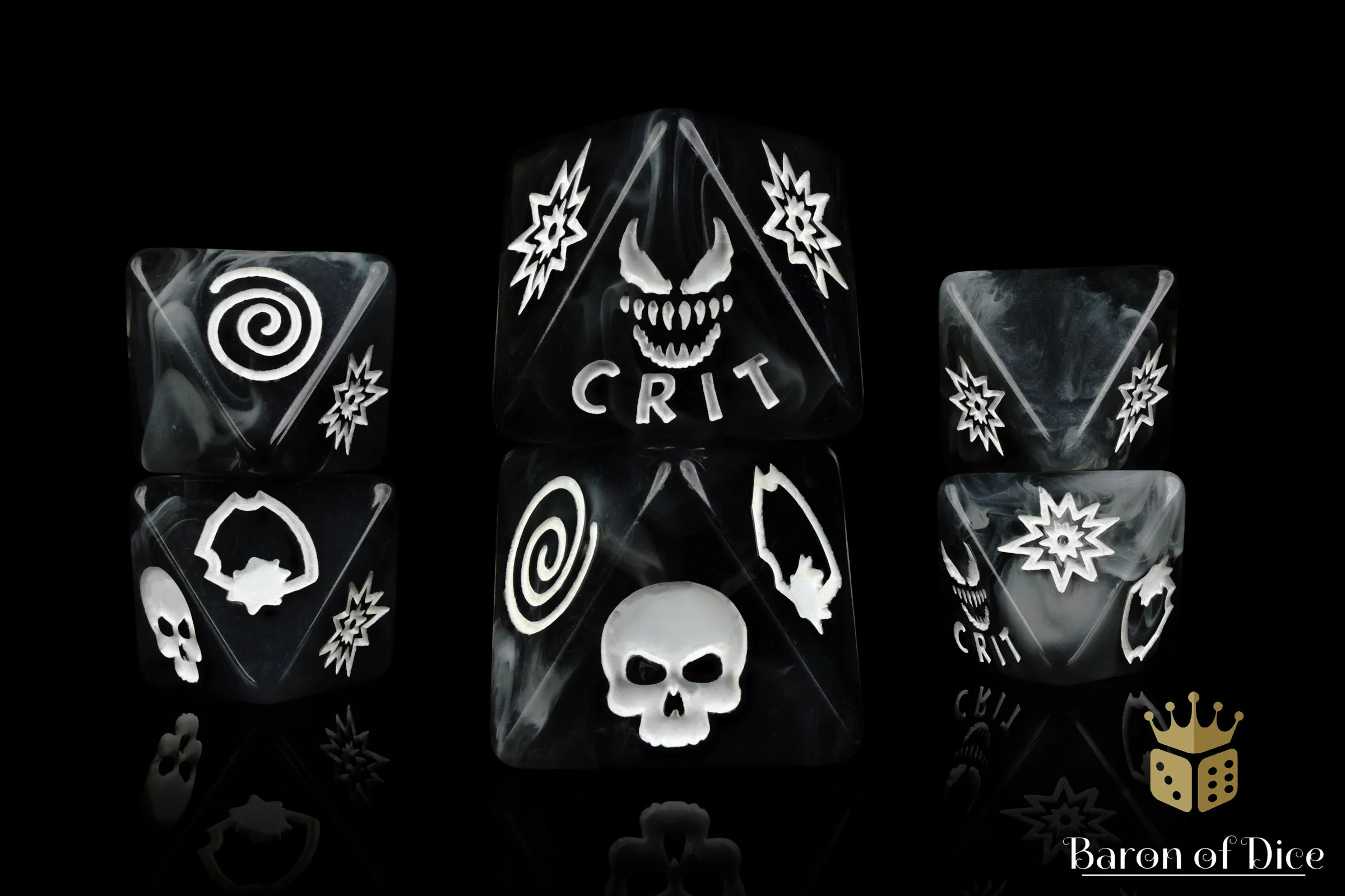 Dark Symbiote D8 Dice Set - Image 2