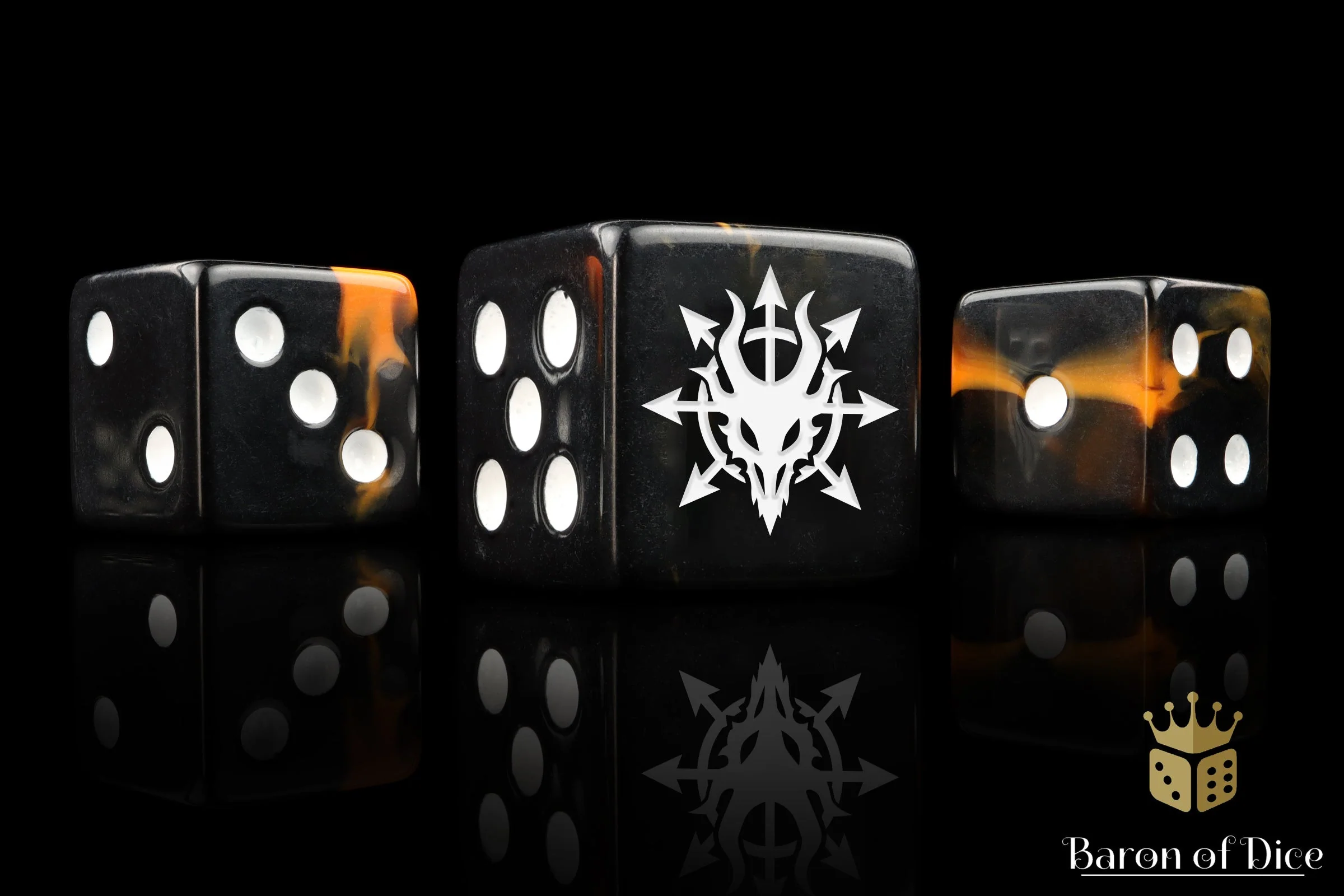 Devil Dragon, Black Lava, Dice - Image 5