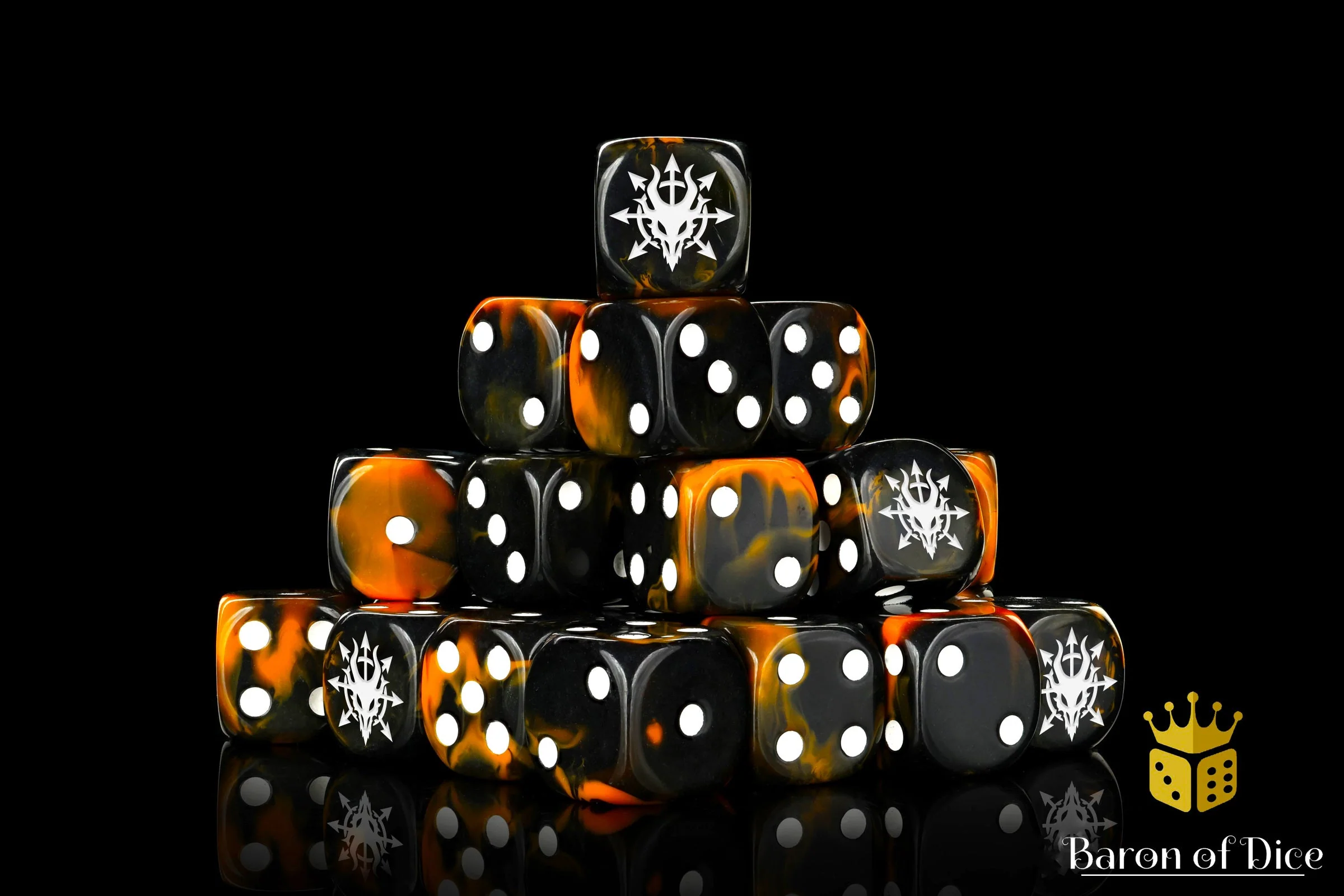 Devil Dragon, Black Lava, Dice - Image 7