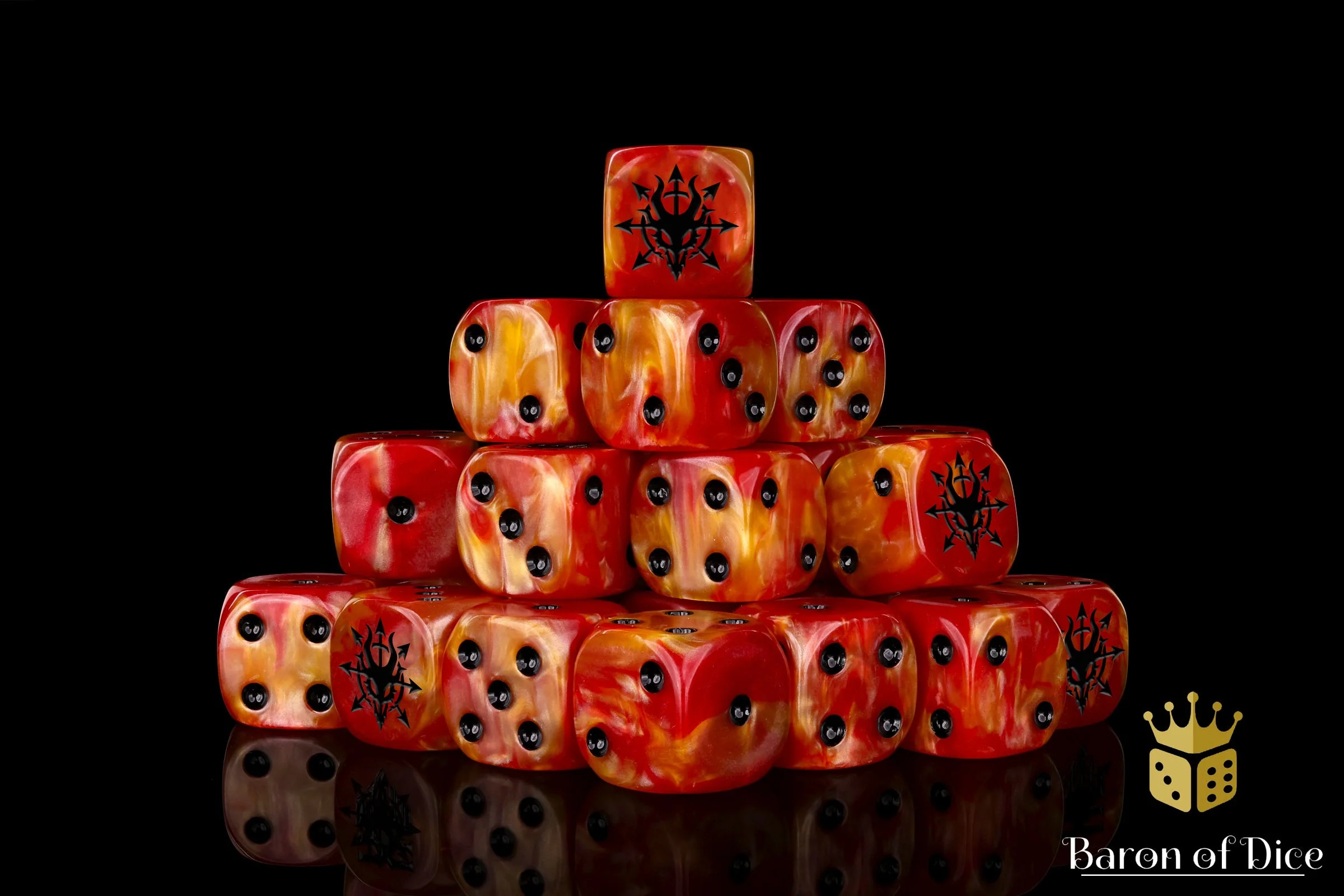 Devil Dragon, Fiery Hell, Dice - Image 2