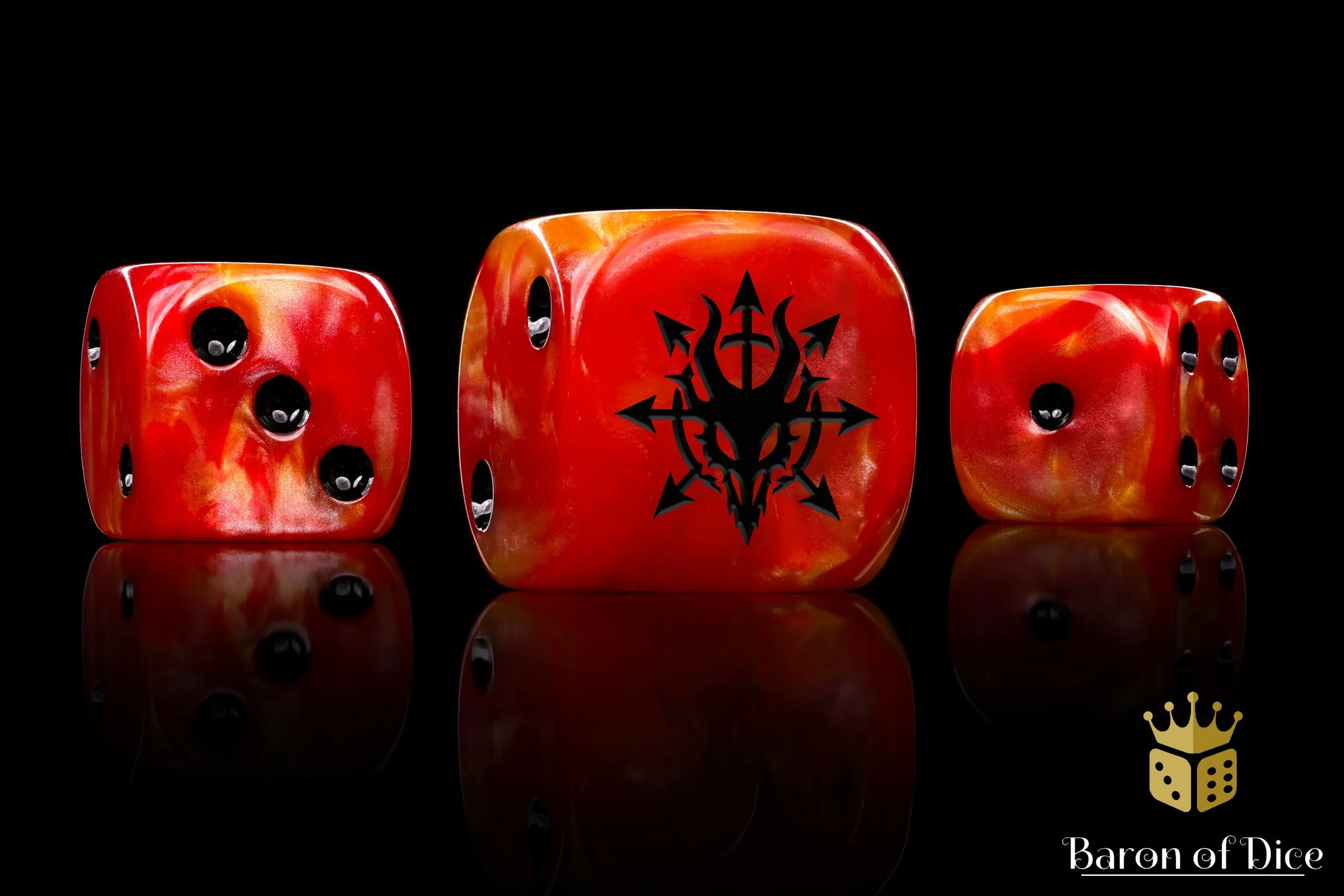 Devil Dragon, Fiery Hell, Dice - Image 4