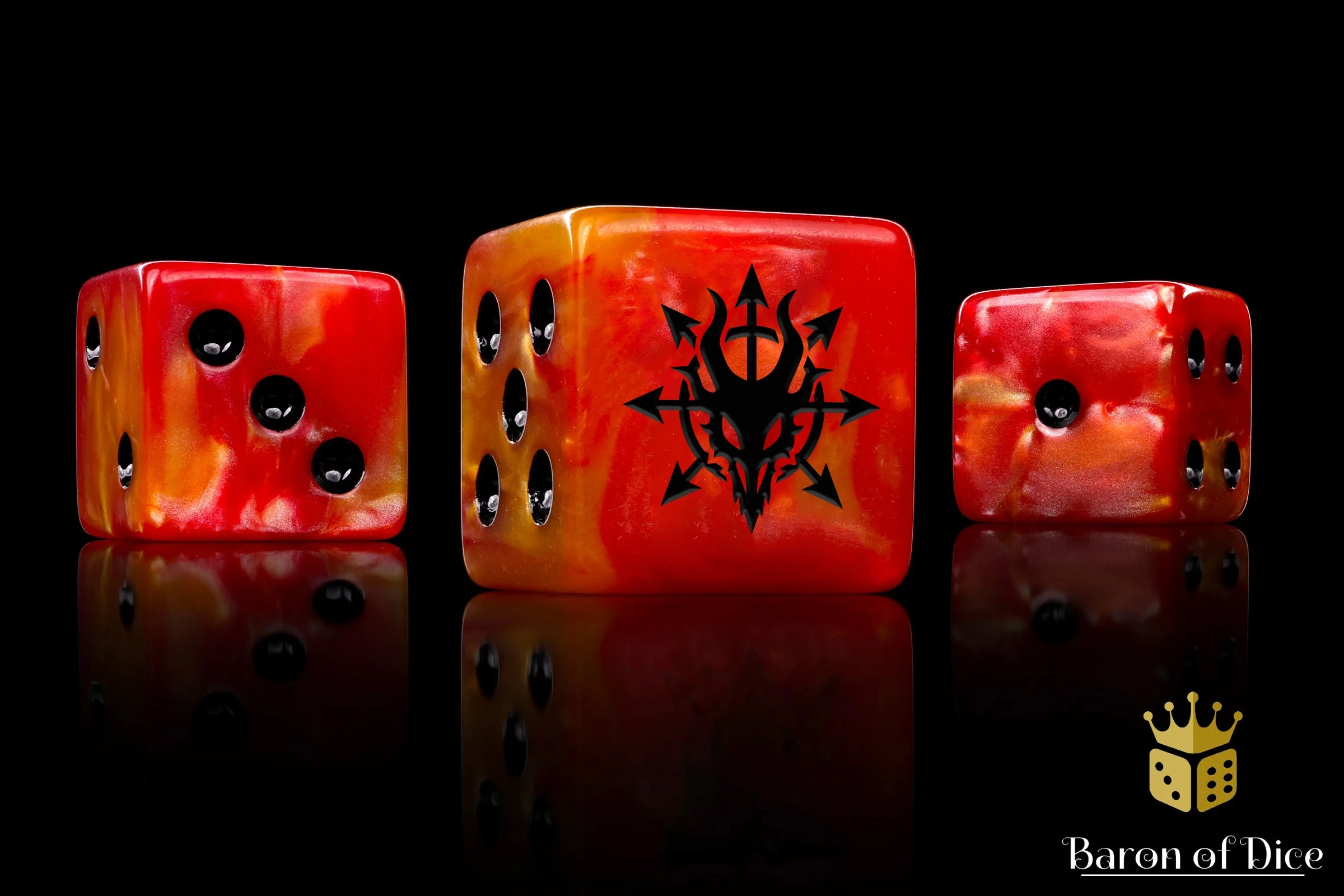 Devil Dragon, Fiery Hell, Dice - Image 5