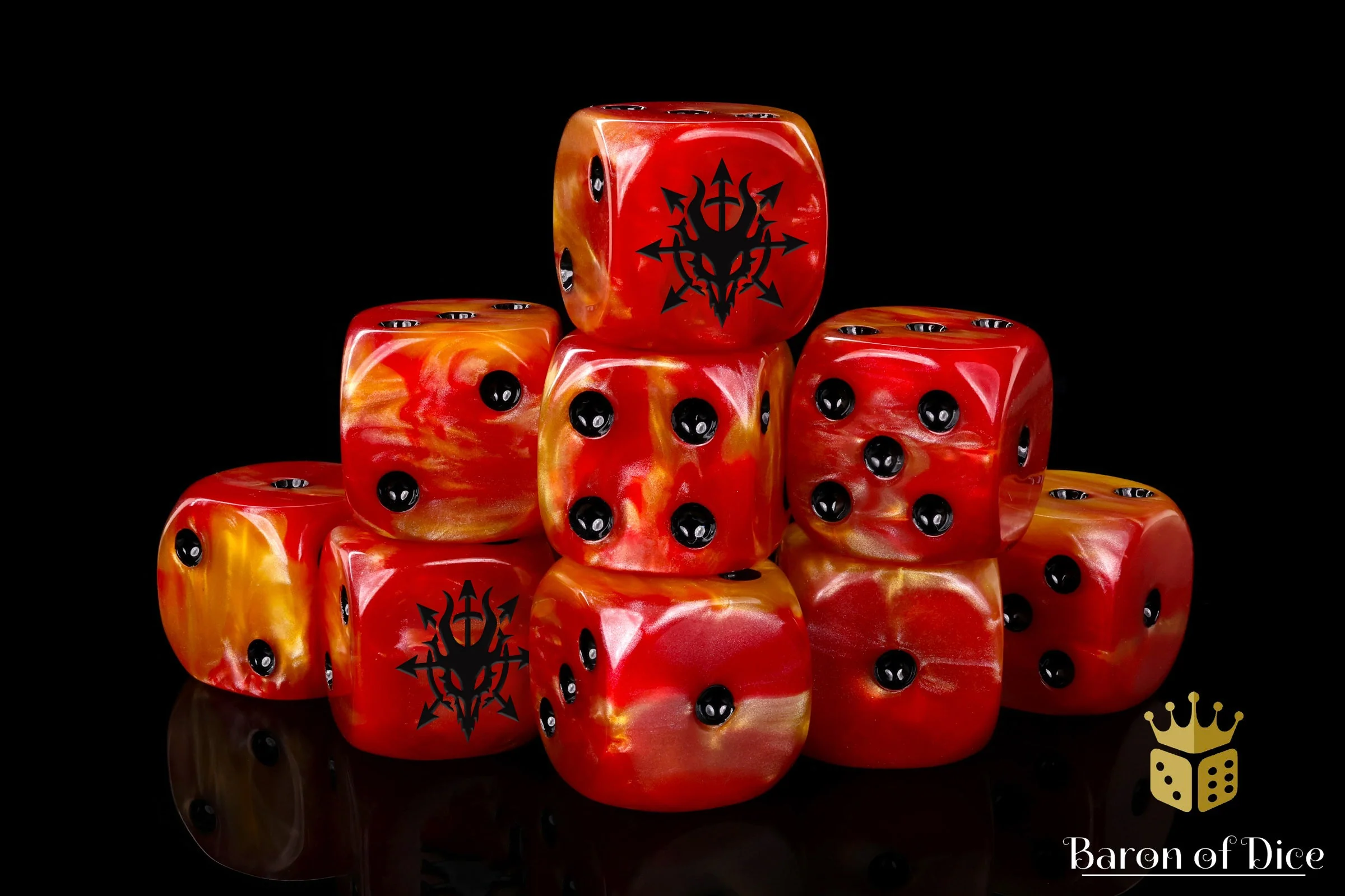 Devil Dragon, Fiery Hell, Dice - Image 7