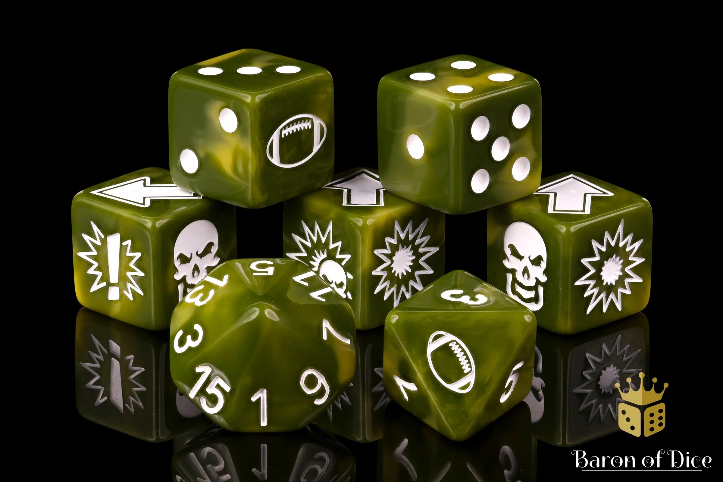 Diseased, Football Dice Sets - Image 2