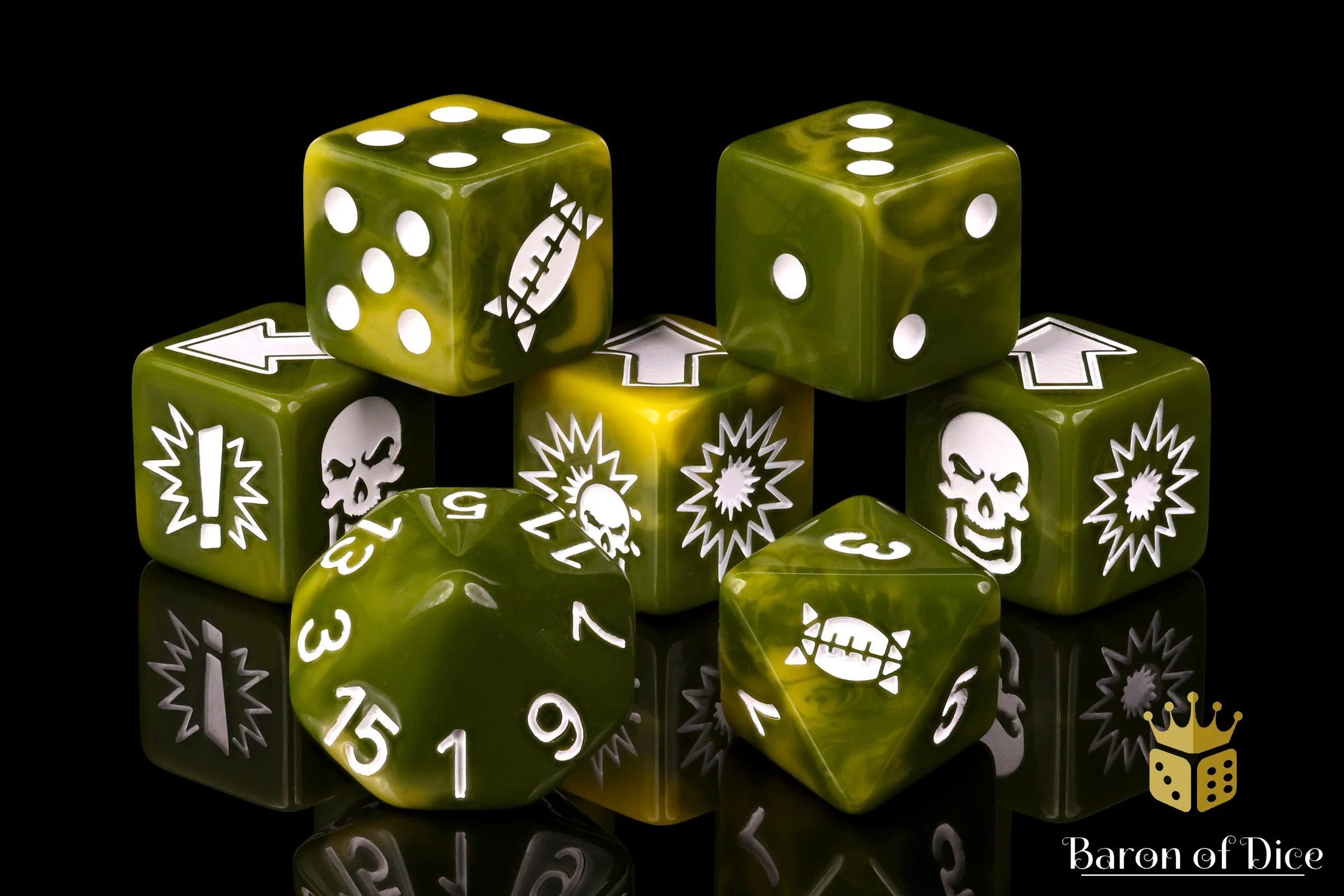 Diseased, Football Dice Sets - Image 4