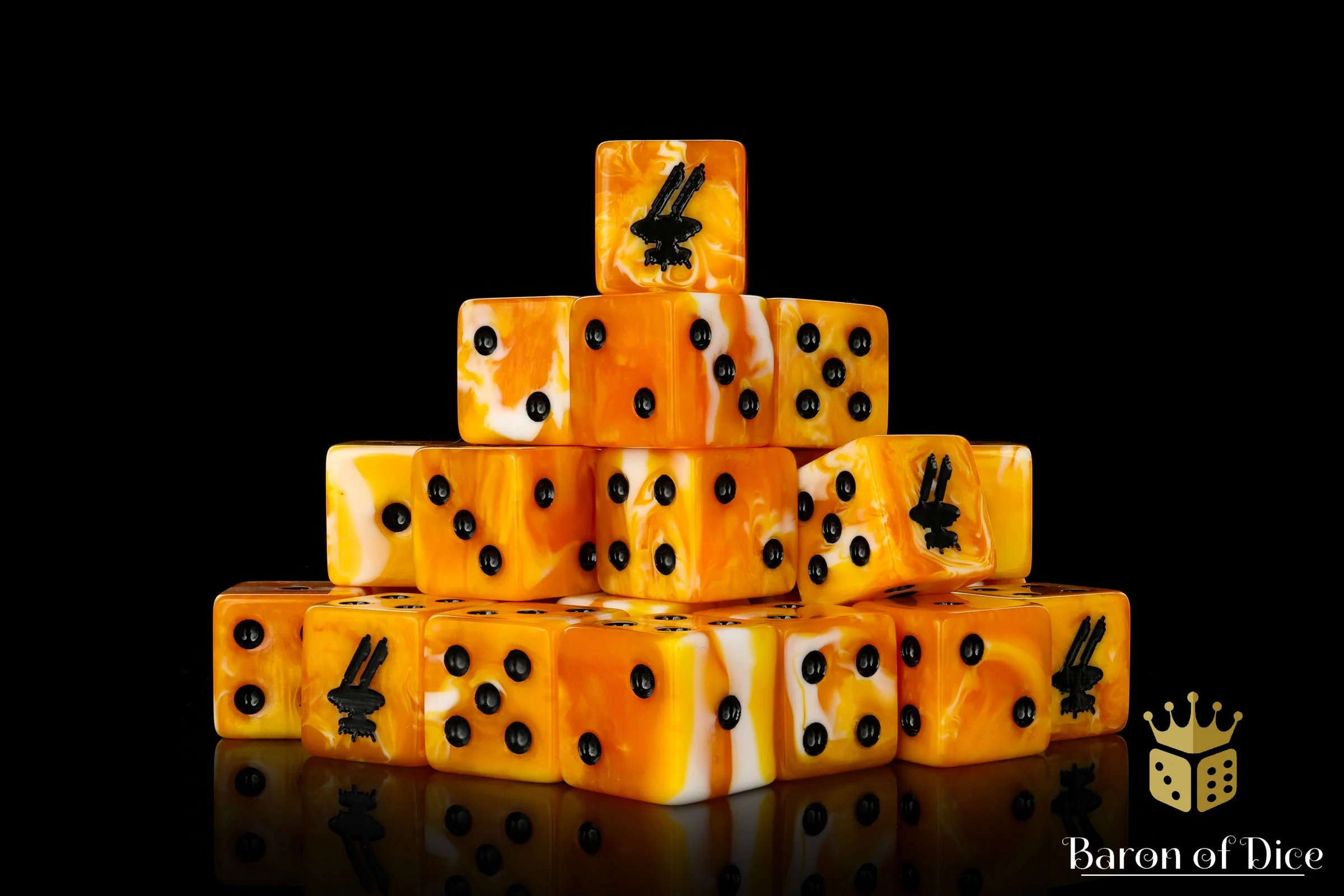 Drone, Ochre, 16Mm Dice - Image 4