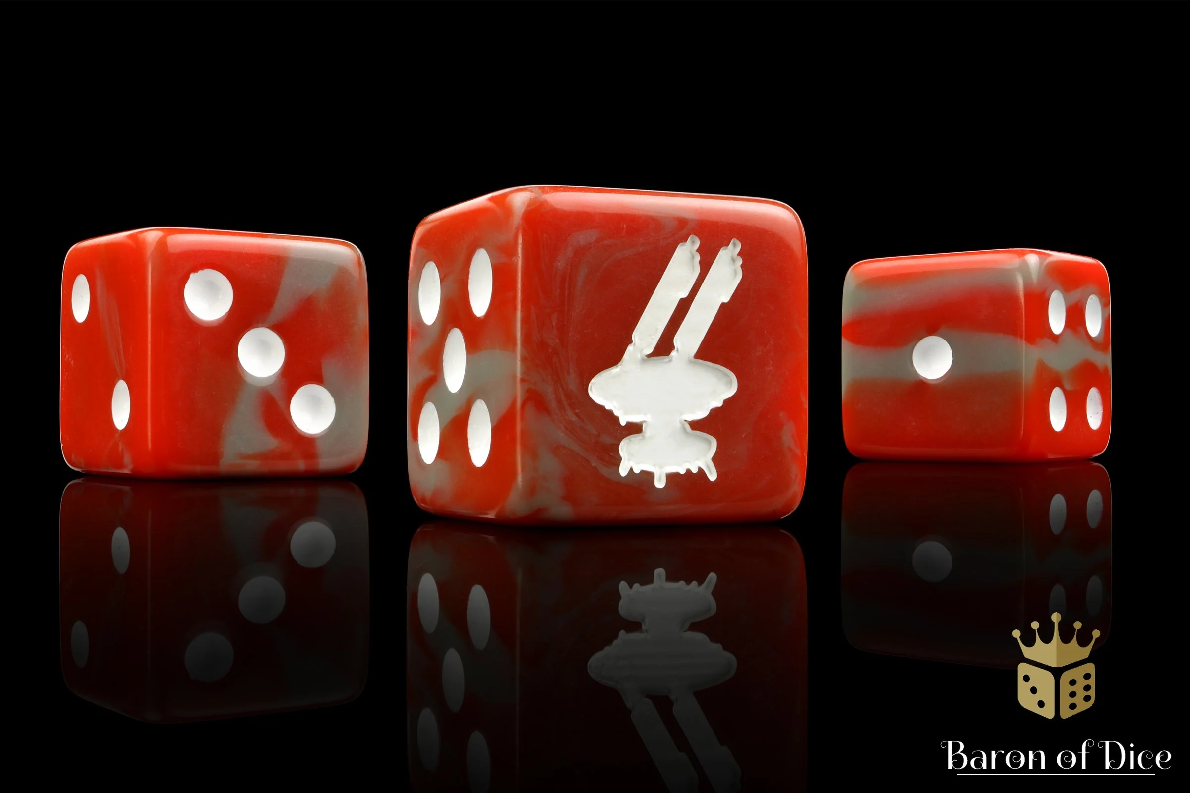 Drone, Red 16Mm Dice - Image 2