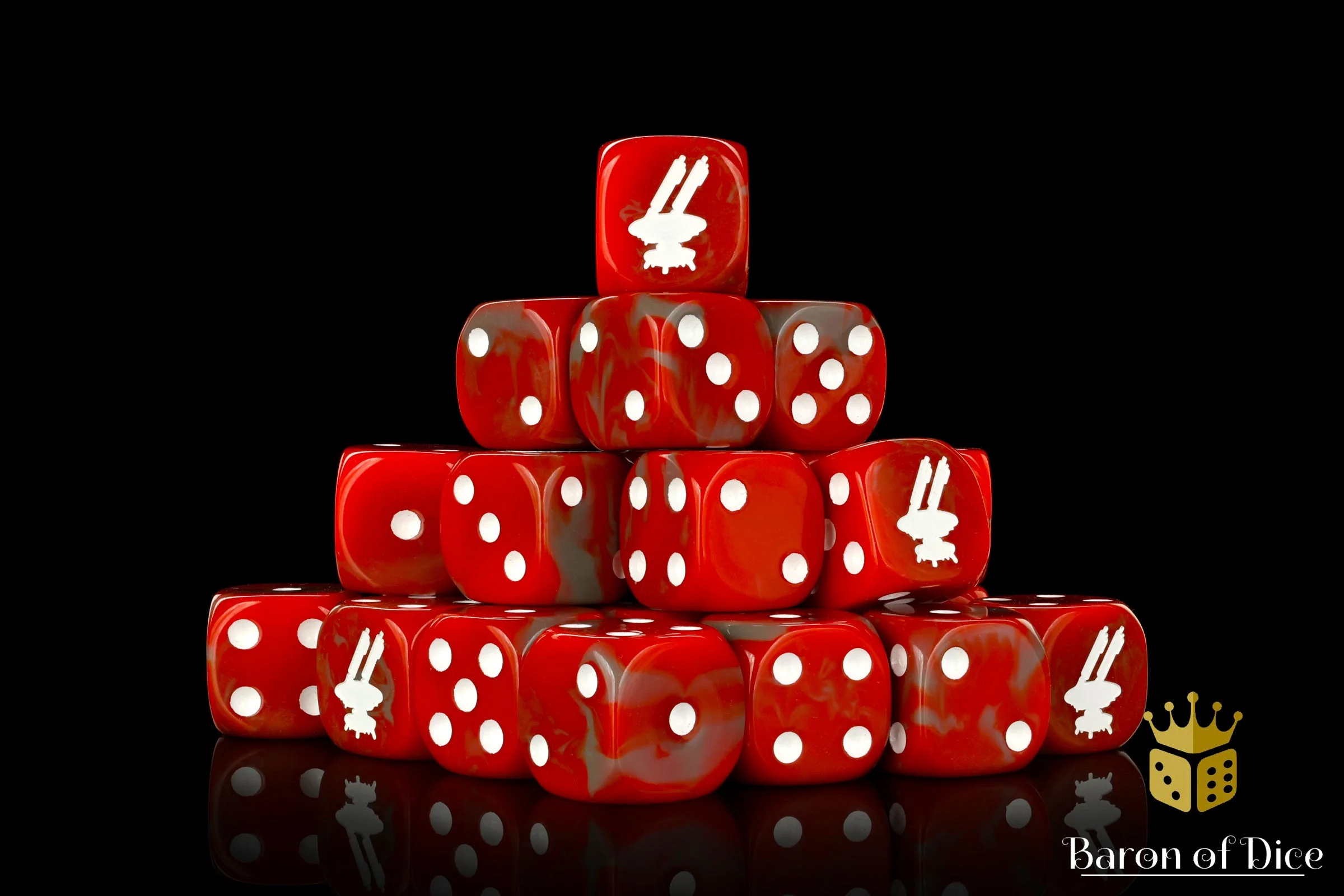 Drone, Red 16Mm Dice - Image 7