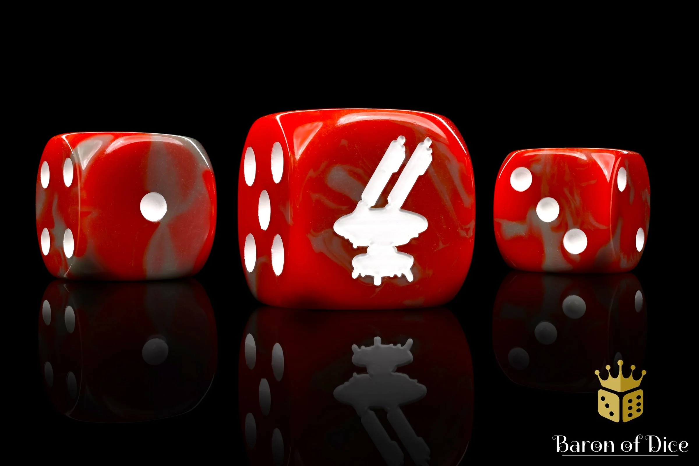 Drone, Red 16Mm Dice - Image 8