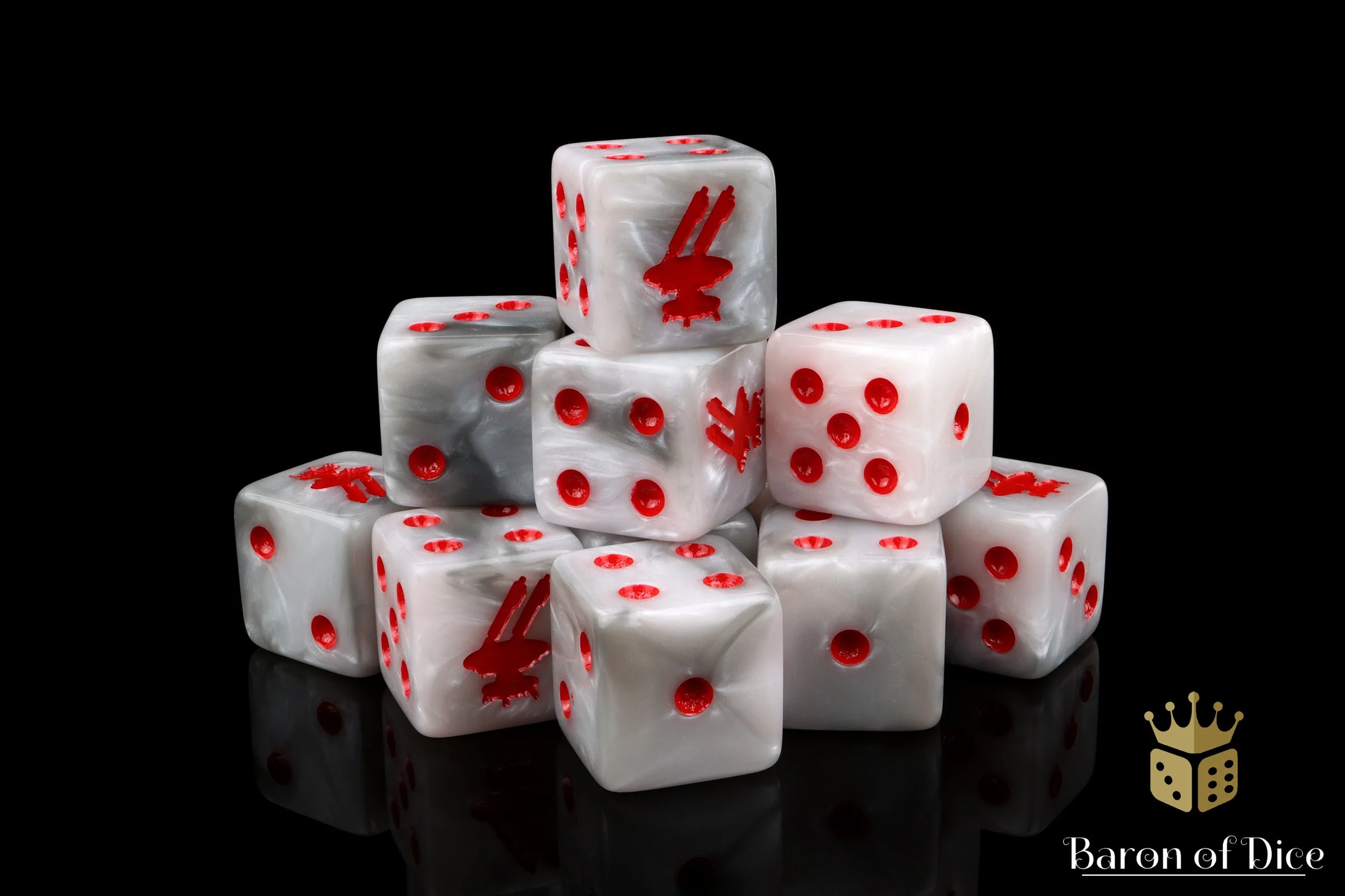 Drone, White 16Mm Dice - Image 3