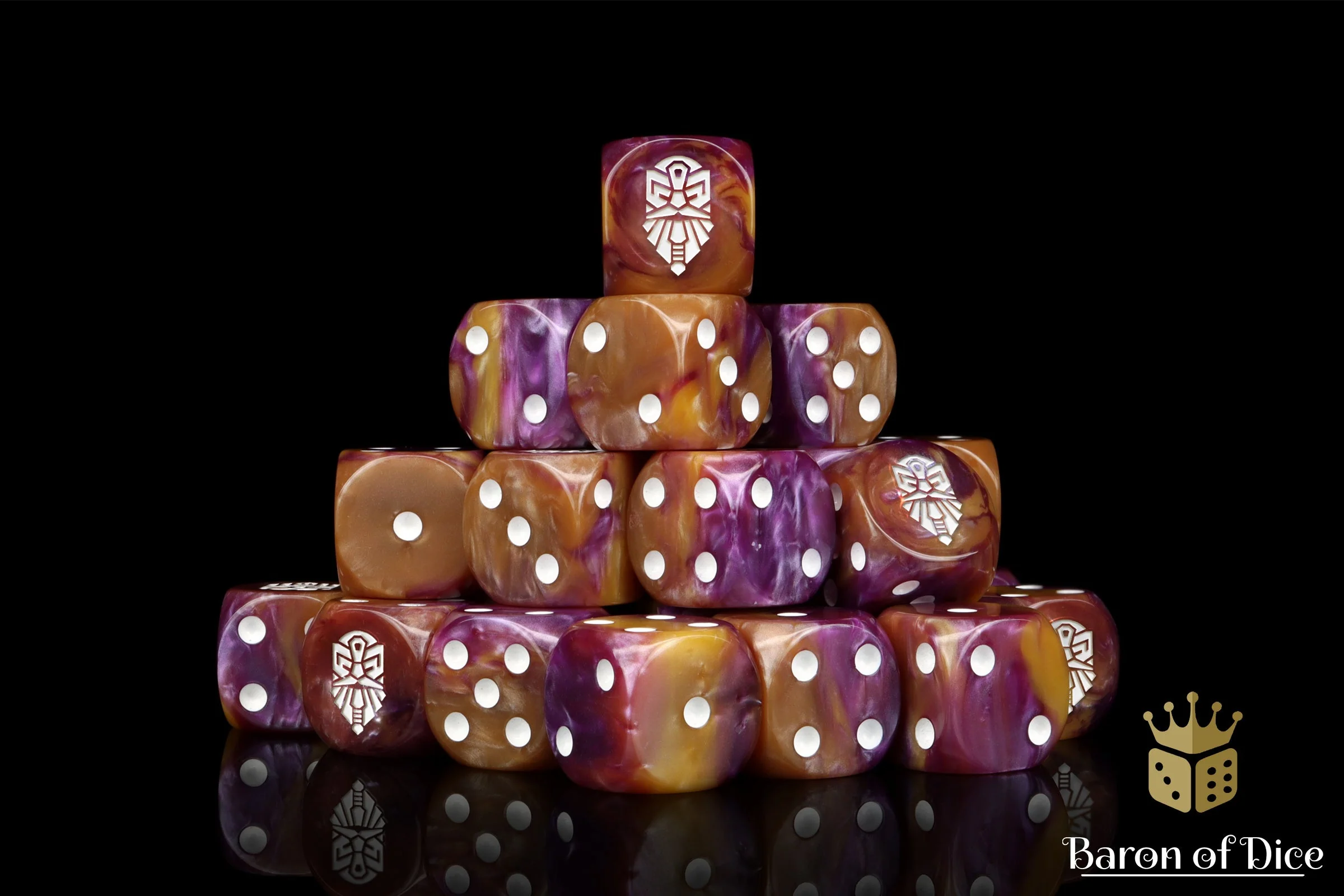 Dwarven Gold 16Mm Dice - Image 5