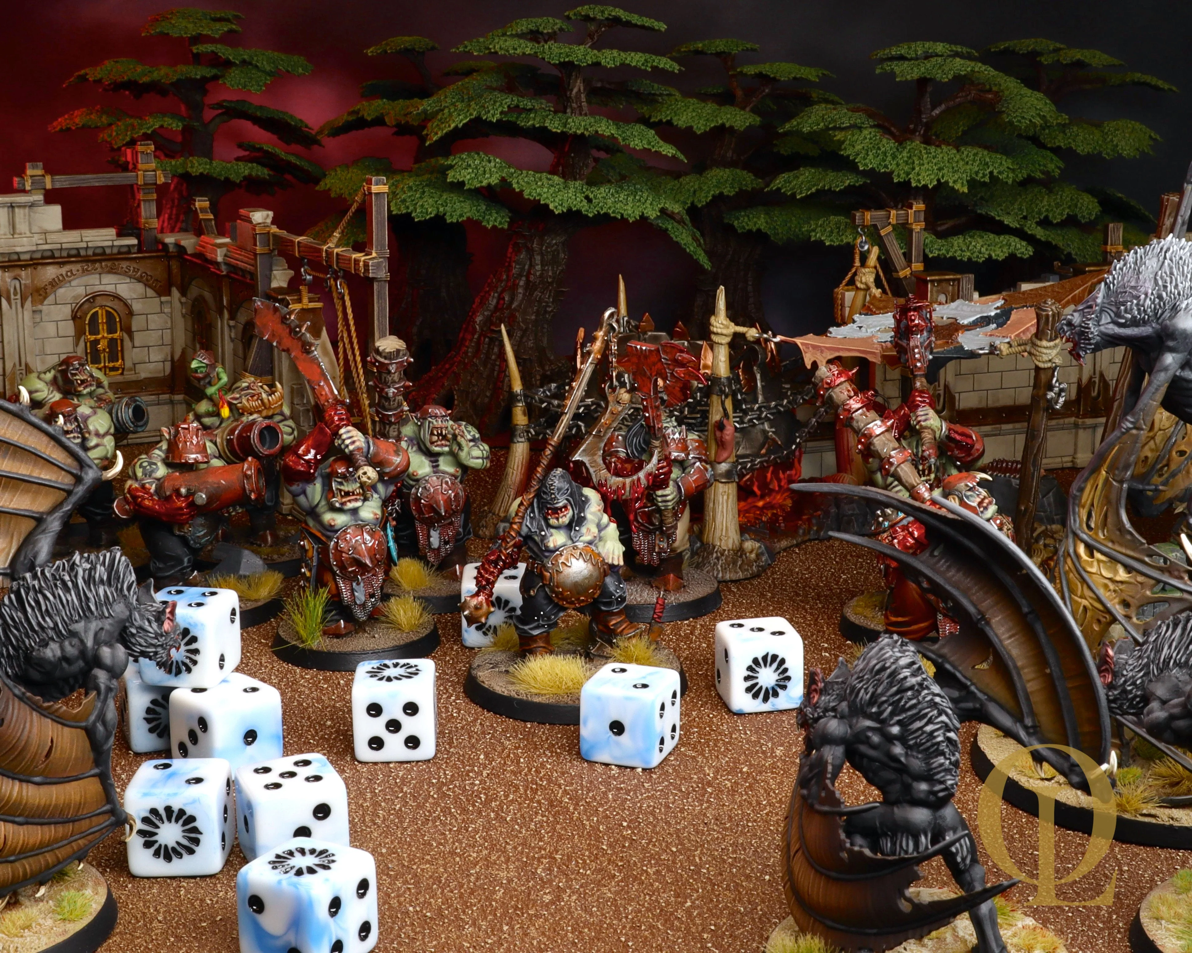 Fanged Maw, White Ice 16Mm Dice - Image 4