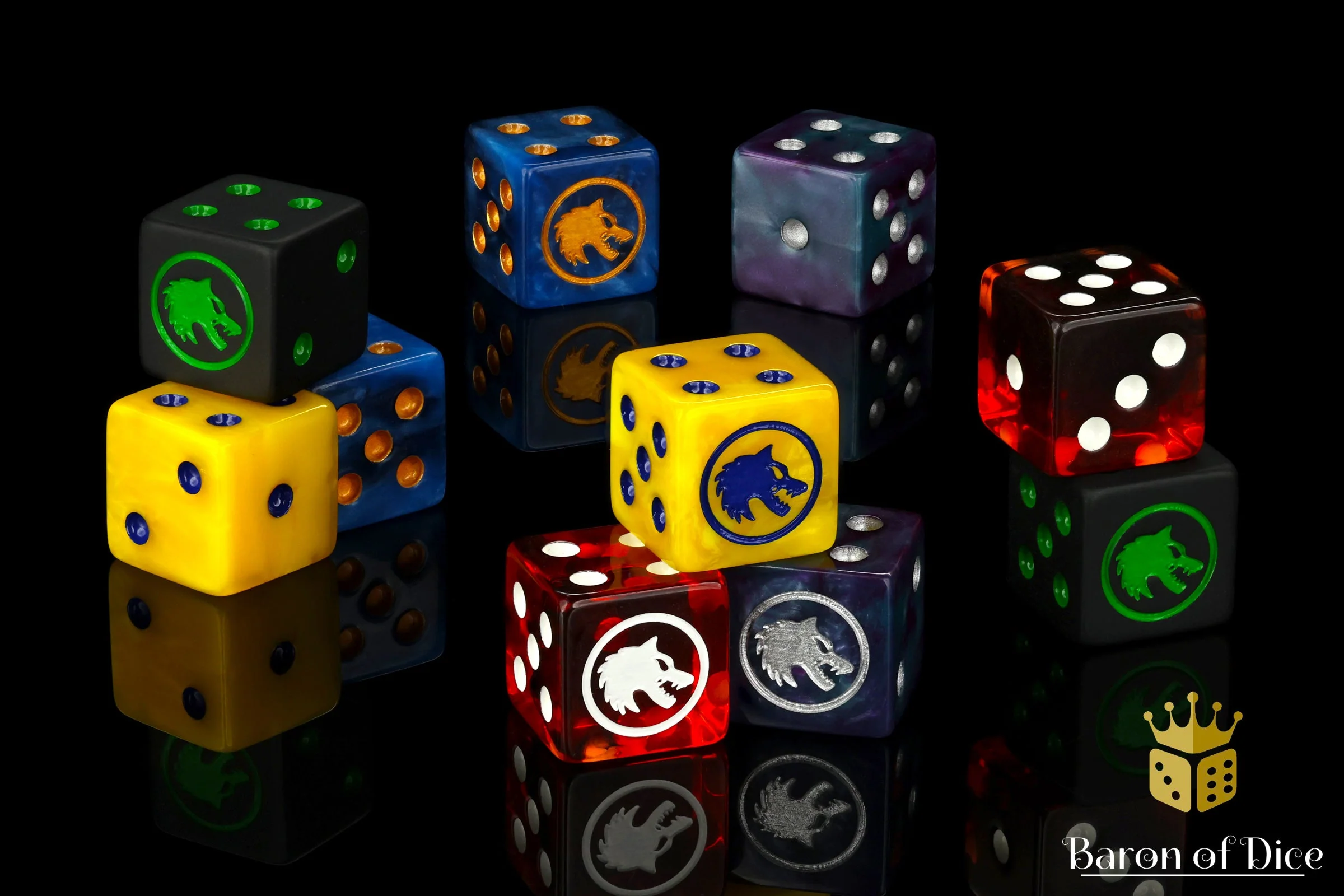 Fanged Wolf Set, Variety 1 - Image 2