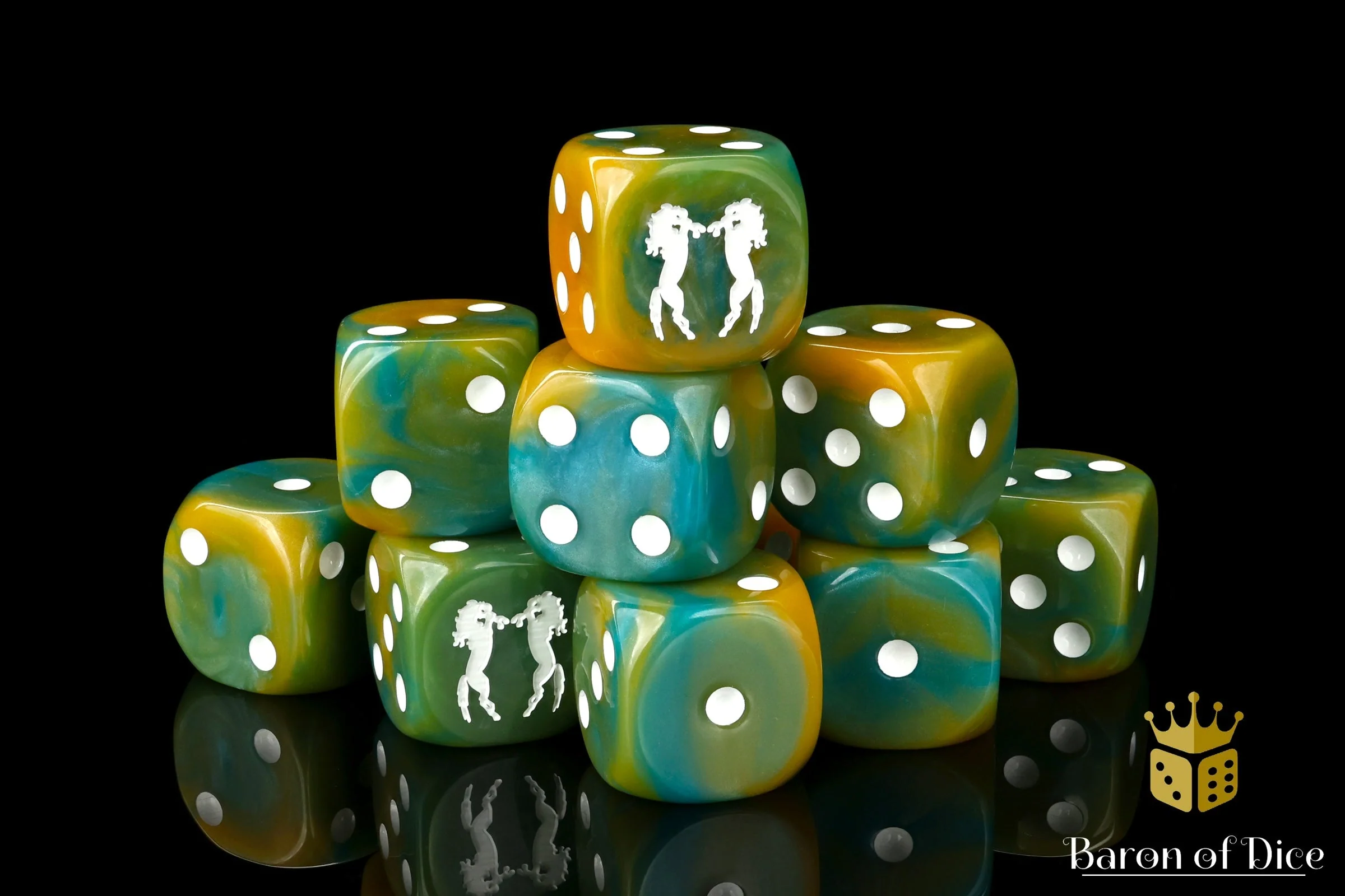 Fighting Horses 16Mm Dice - Image 5