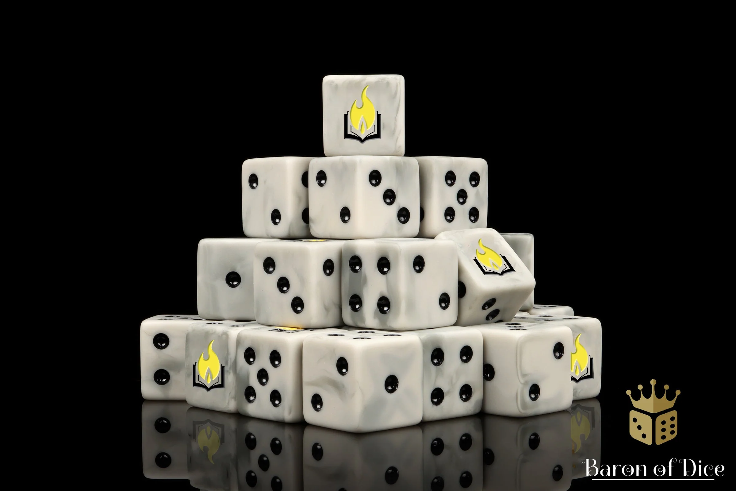 Flaming Book, 16Mm Dice - Image 5