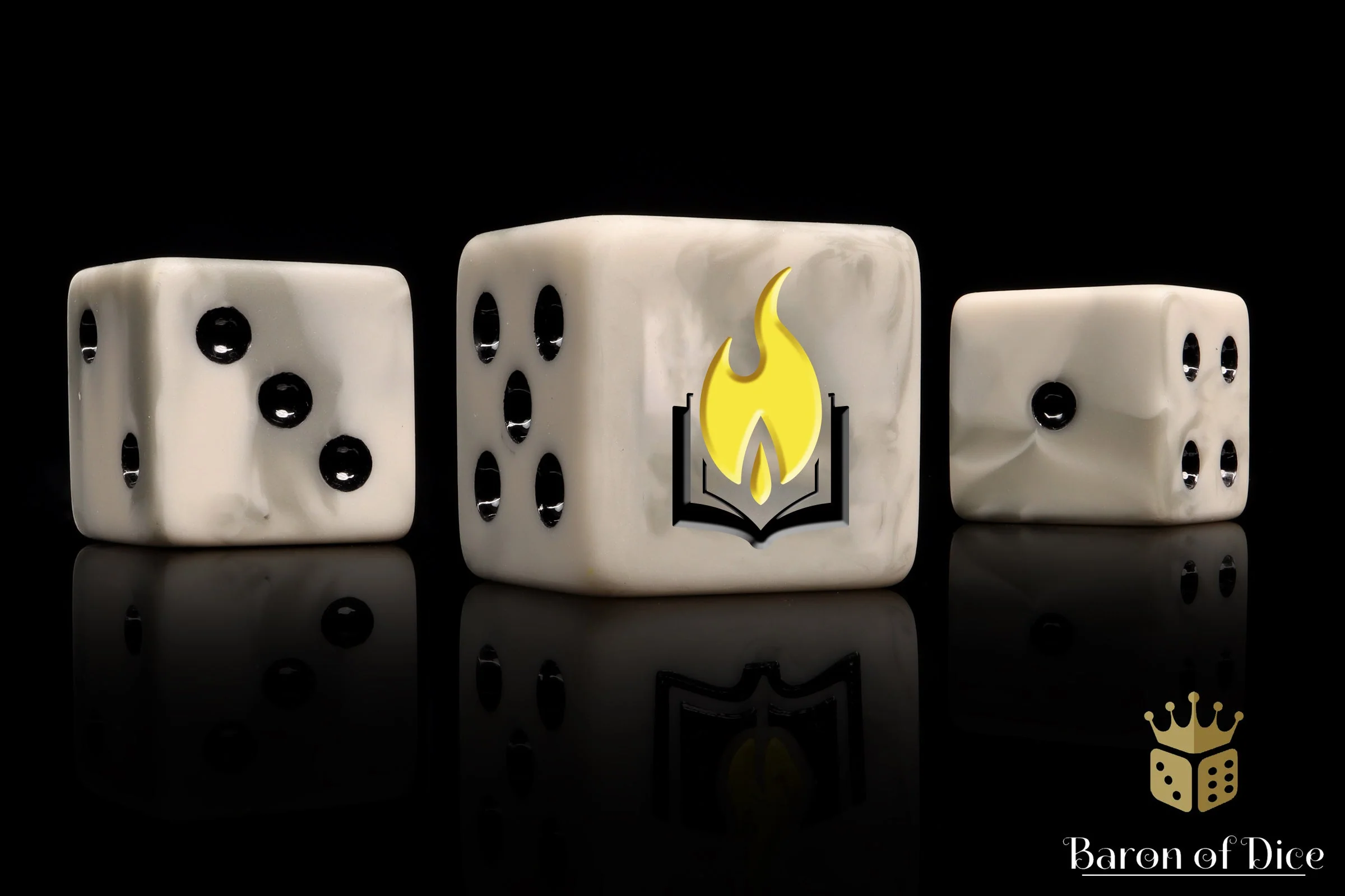 Flaming Book, 16Mm Dice - Image 6